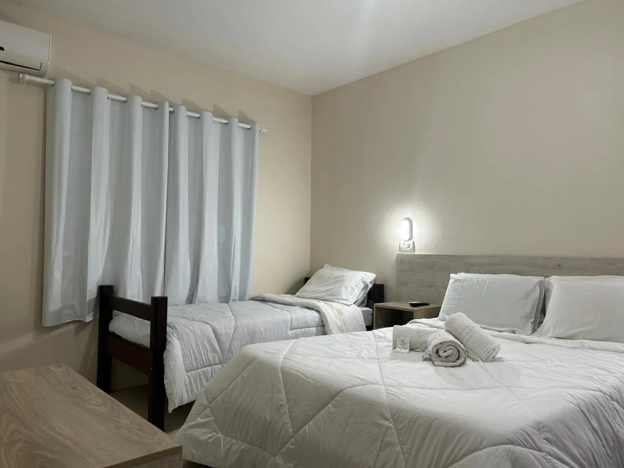 Bed in Marechal Plaza Hotel