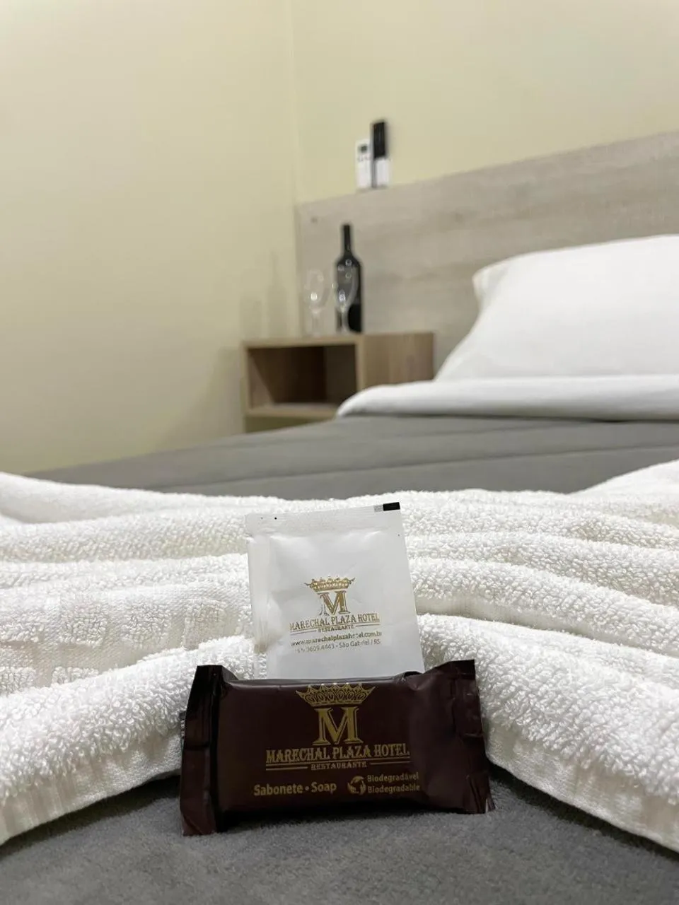 Bed in Marechal Plaza Hotel