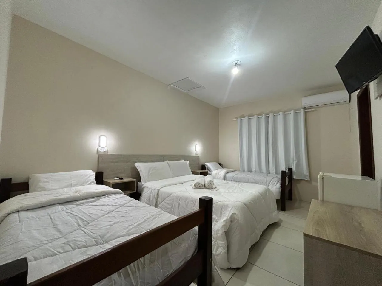 Bed in Marechal Plaza Hotel