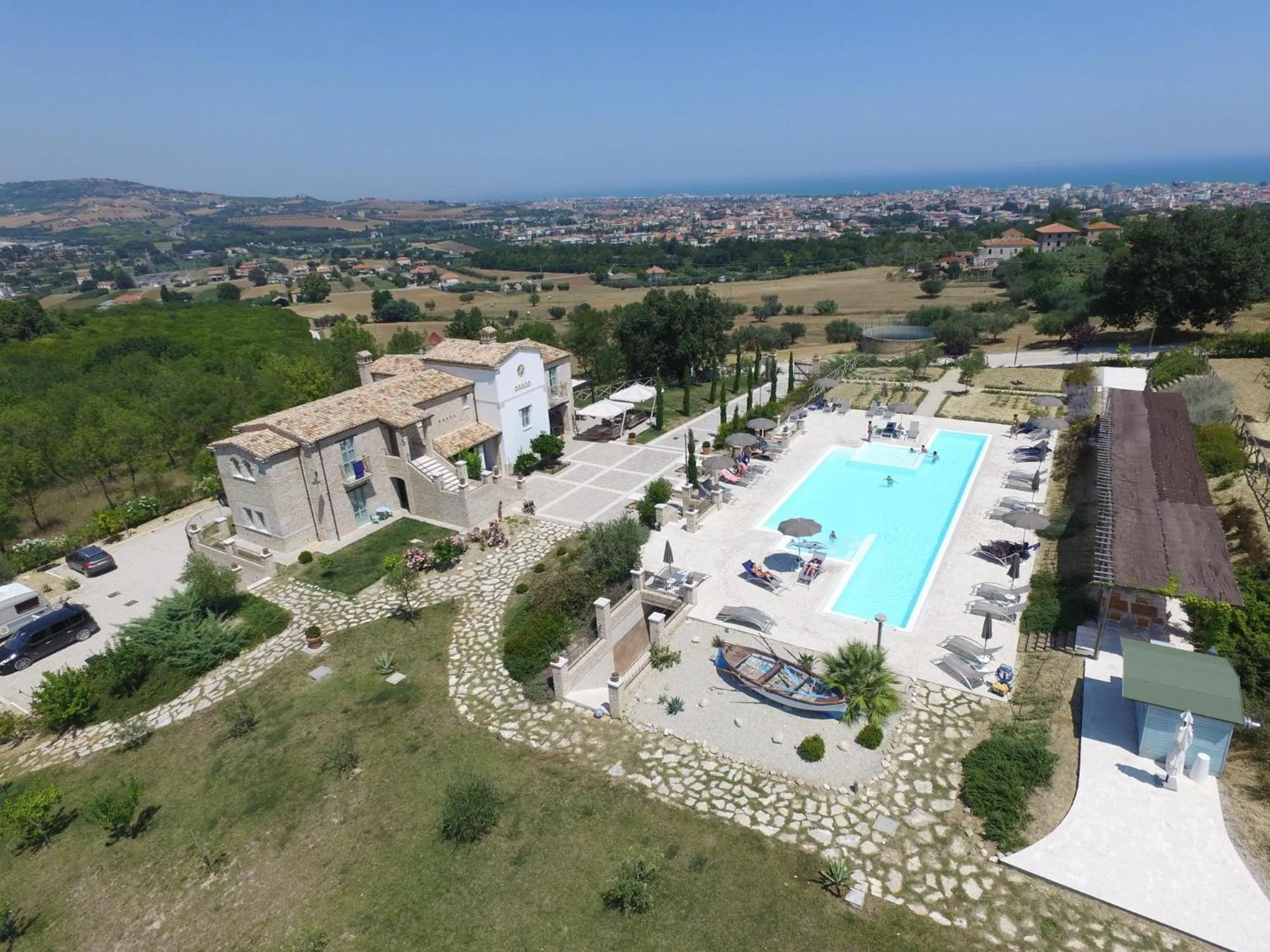 Garden in Villa Sant'Angelo