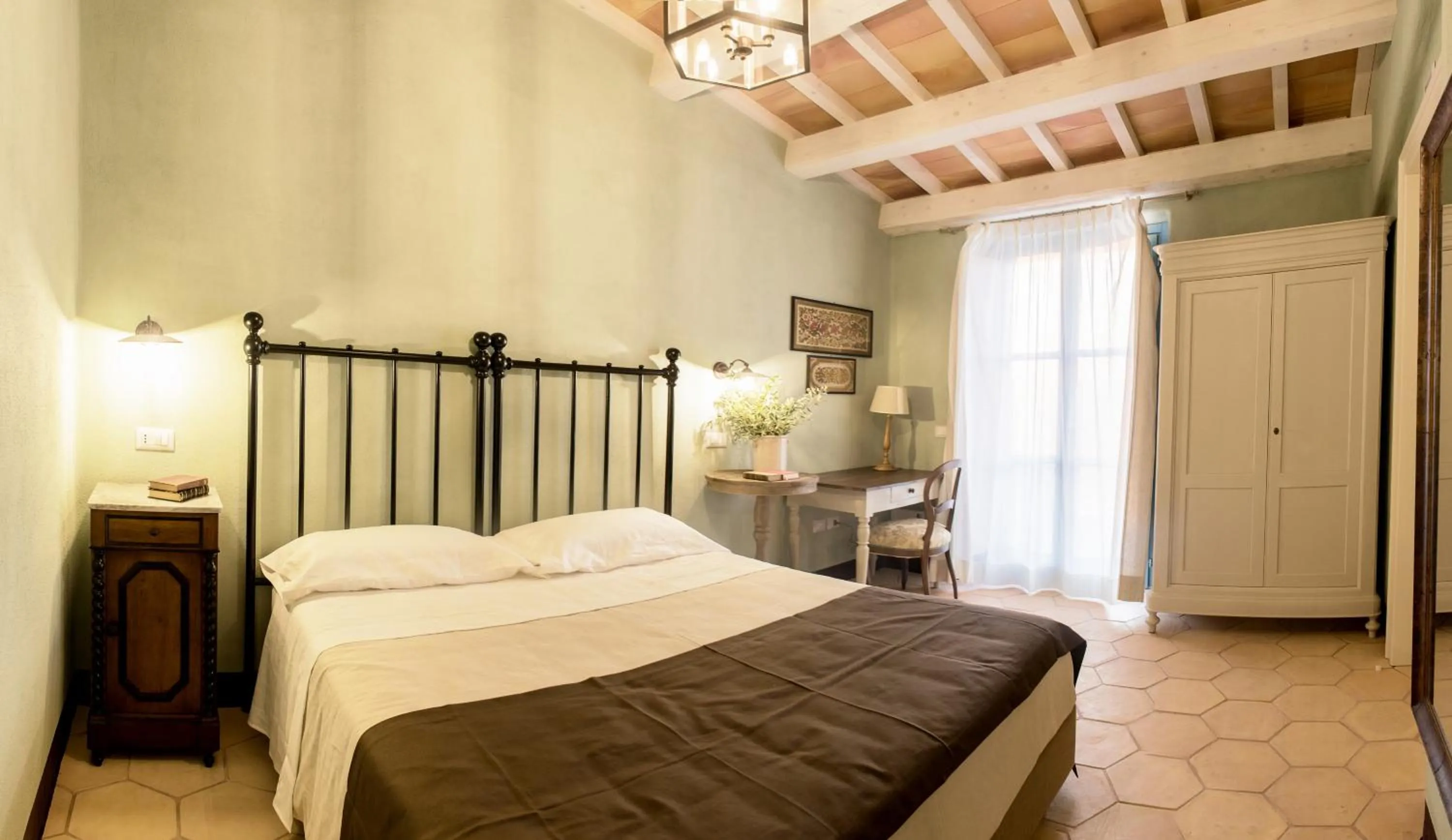 Bedroom, Bed in Villa Sant'Angelo