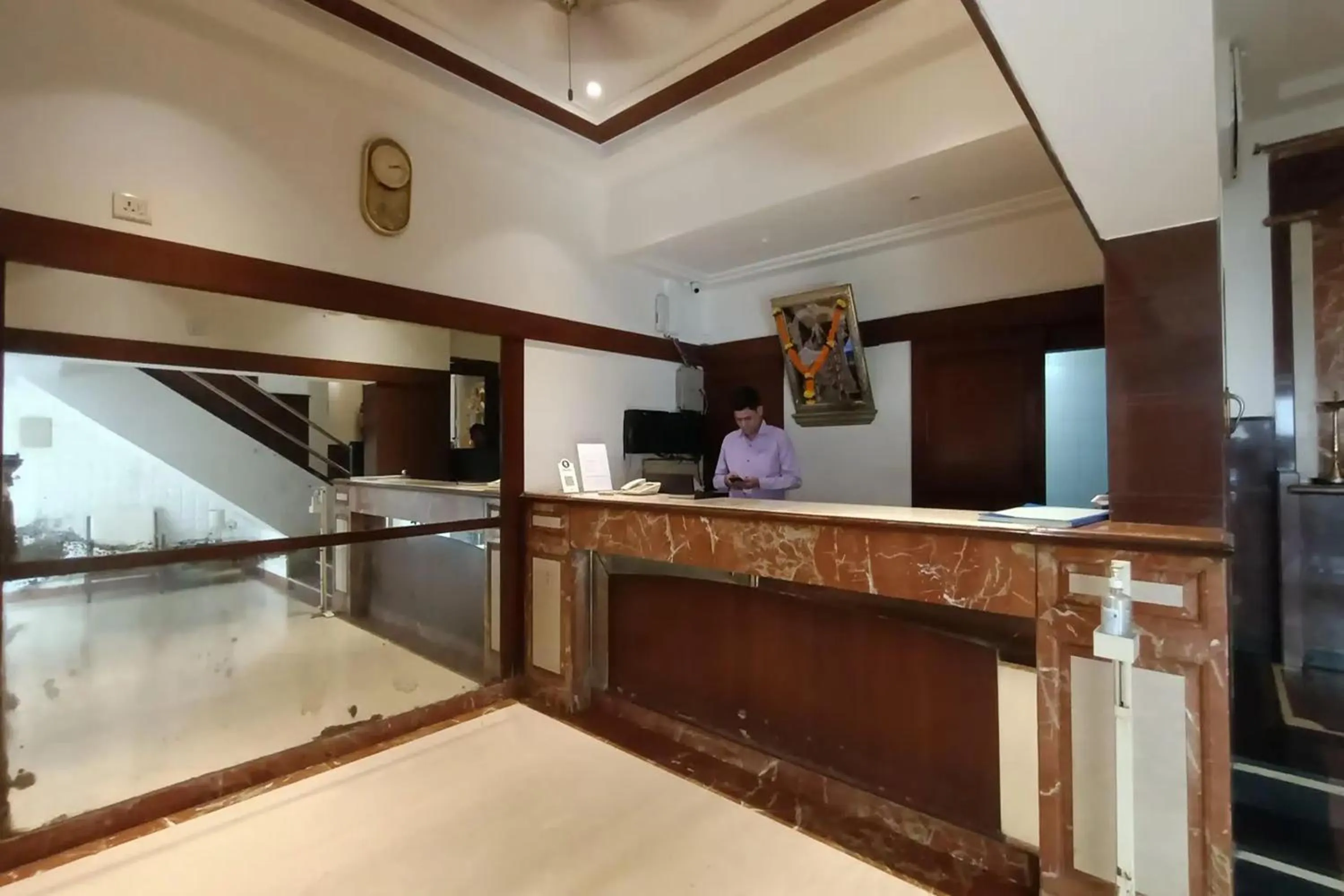 Lobby or reception in Hotel Dwaraka Residency