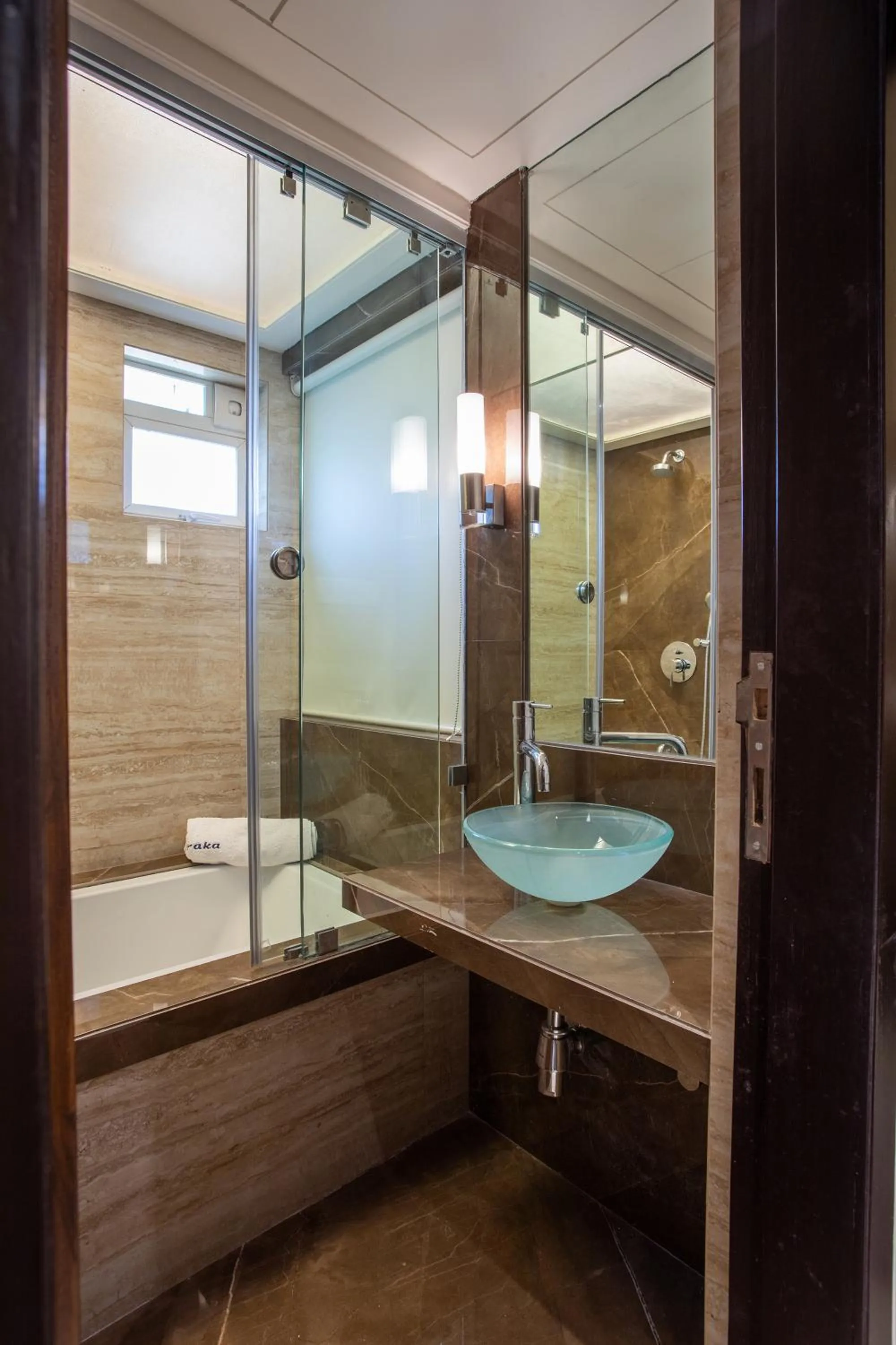 Bathroom in Hotel Dwaraka Residency