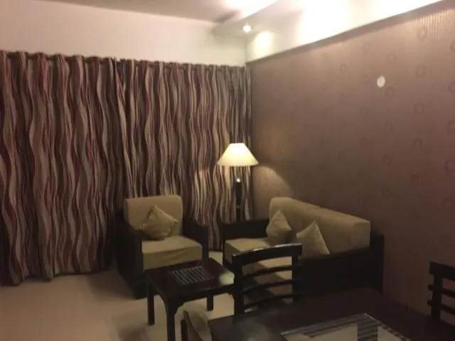 Seating area in Shiva Oasis Resort