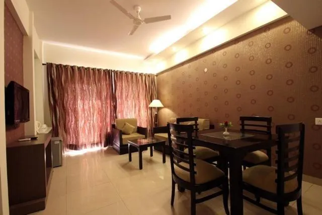 Dining area in Shiva Oasis Resort