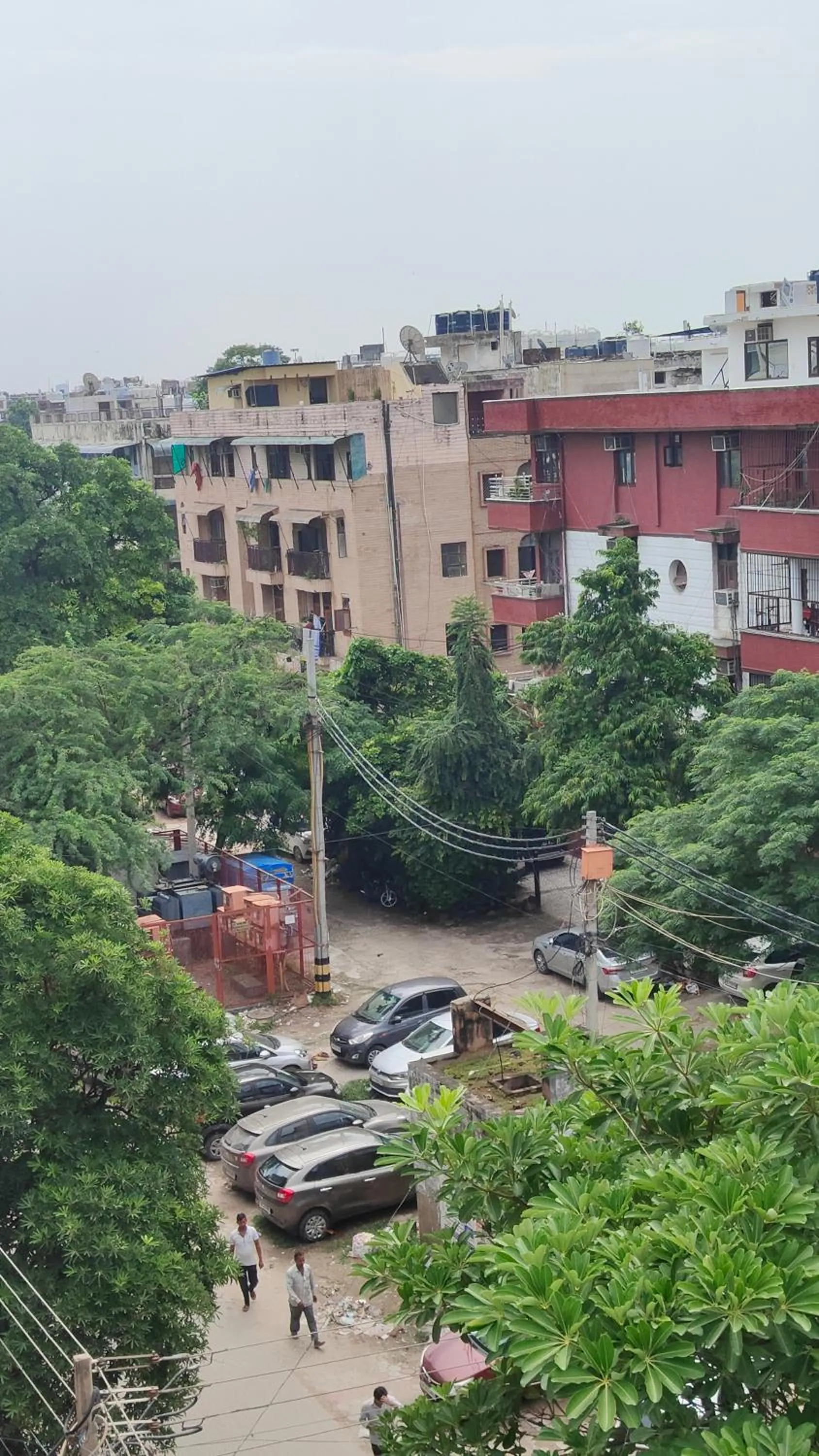 Street view in Ashok Vatika