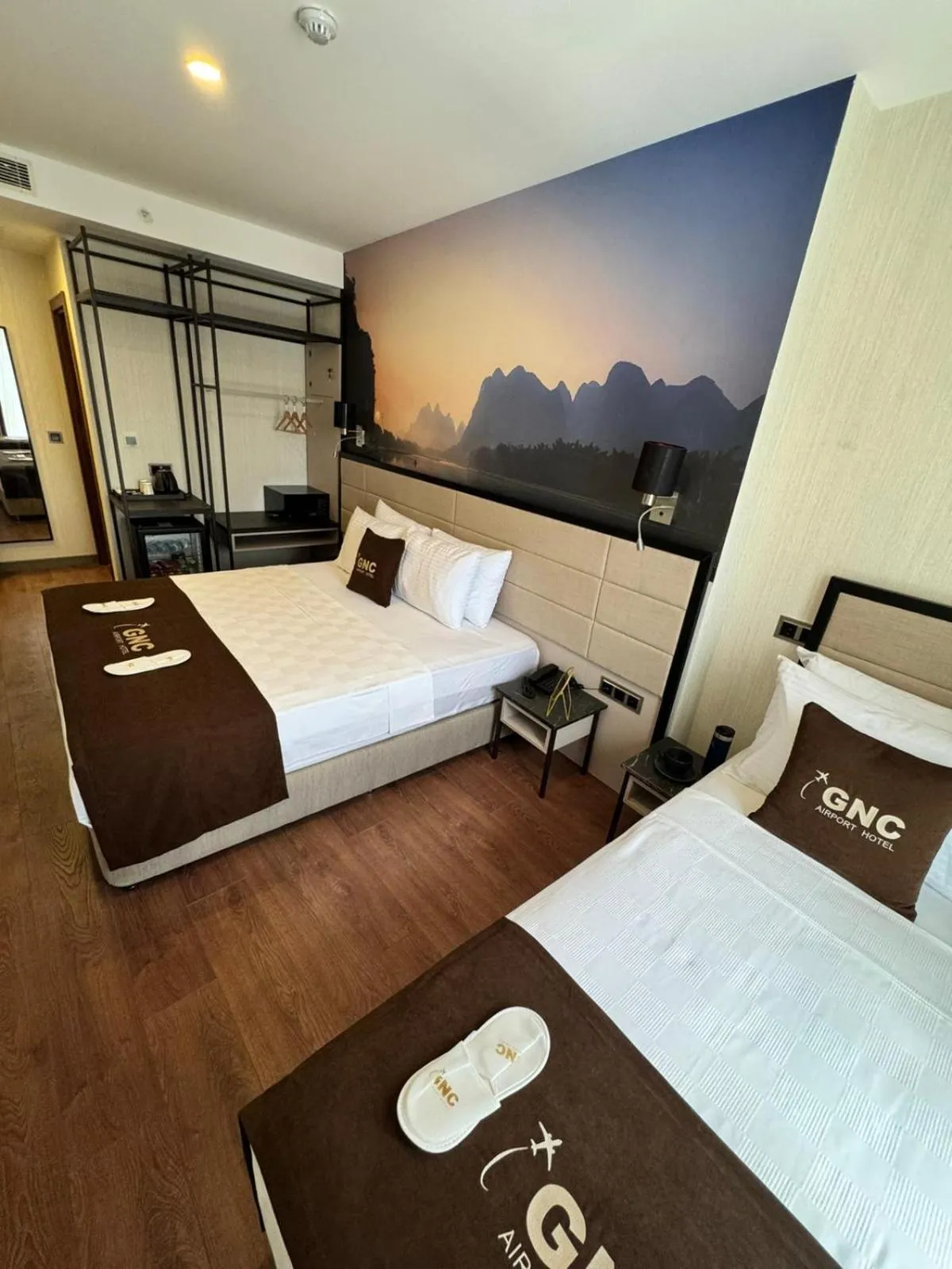 TV and multimedia, Bed in Gnc Airport Hotel