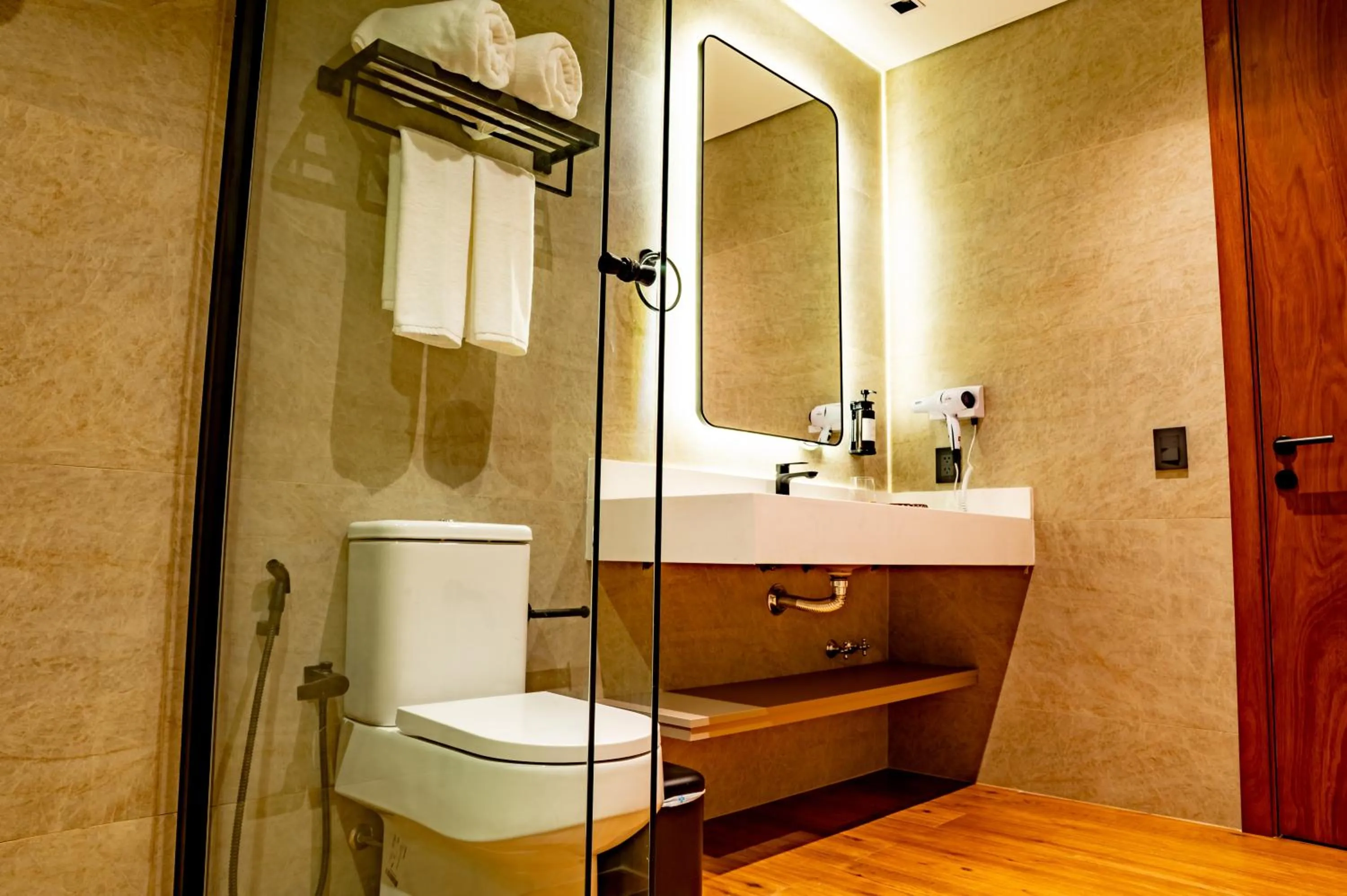 Bathroom in Alula Hotel Encarnacion