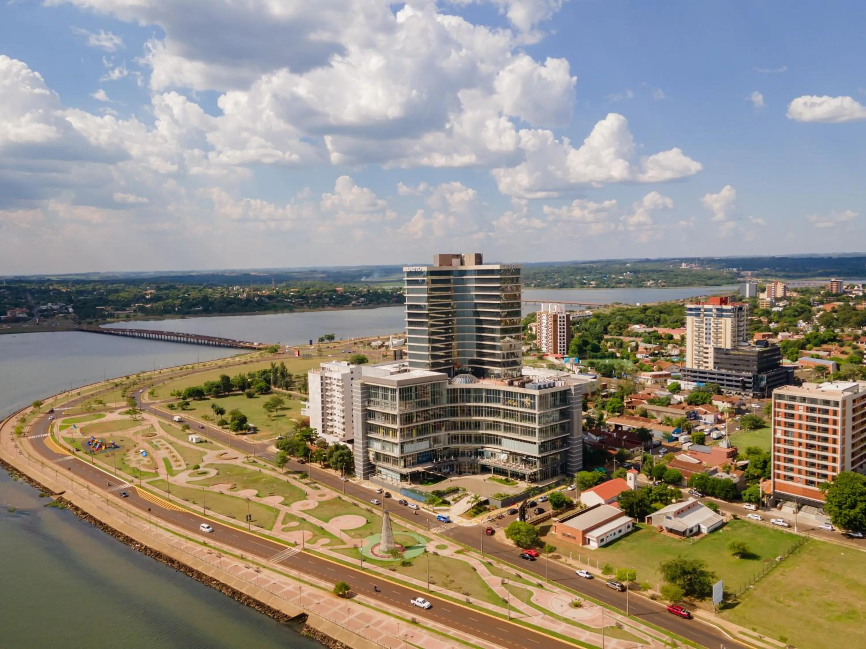 Property building in Alula Hotel Encarnacion