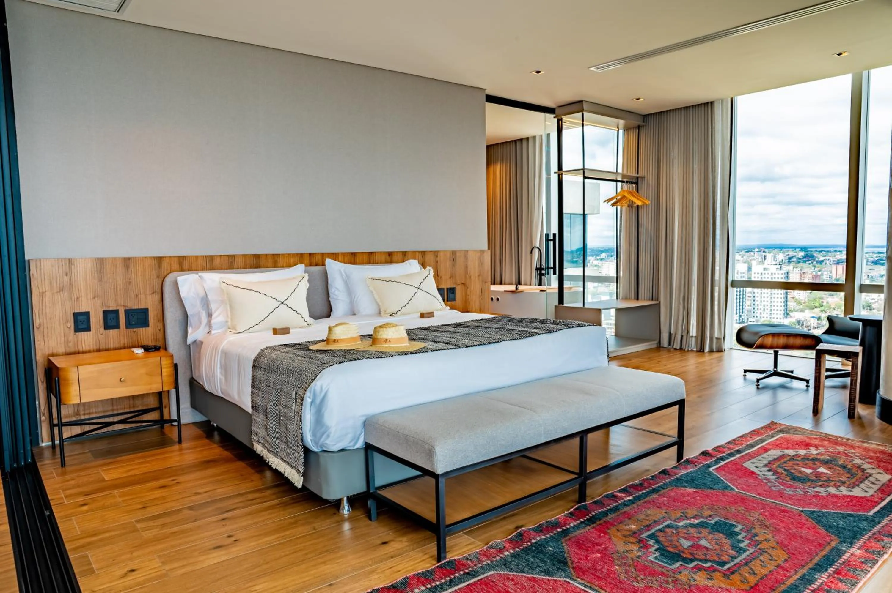 Bed in Alula Hotel Encarnacion