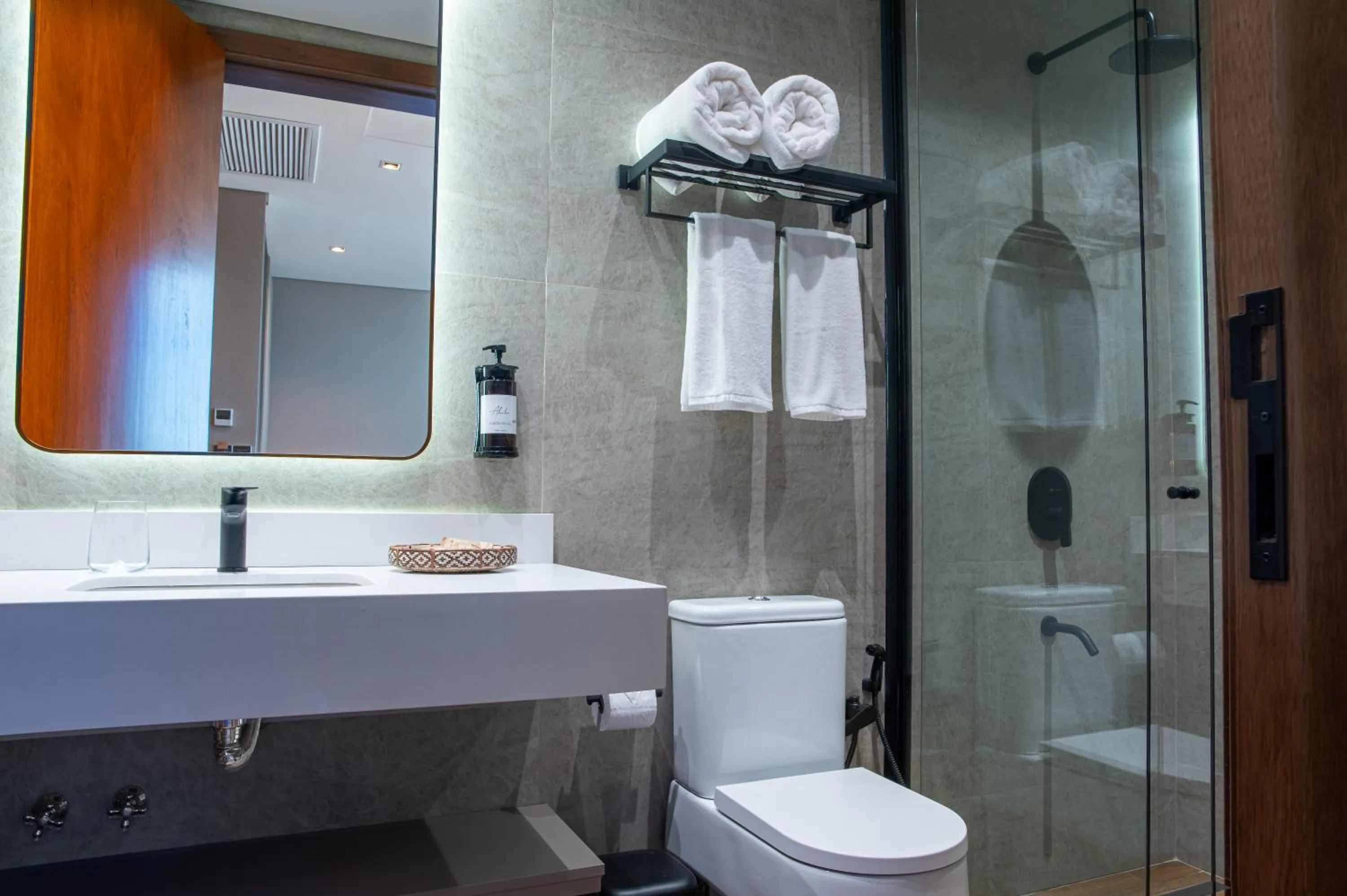 Bathroom in Alula Hotel Encarnacion