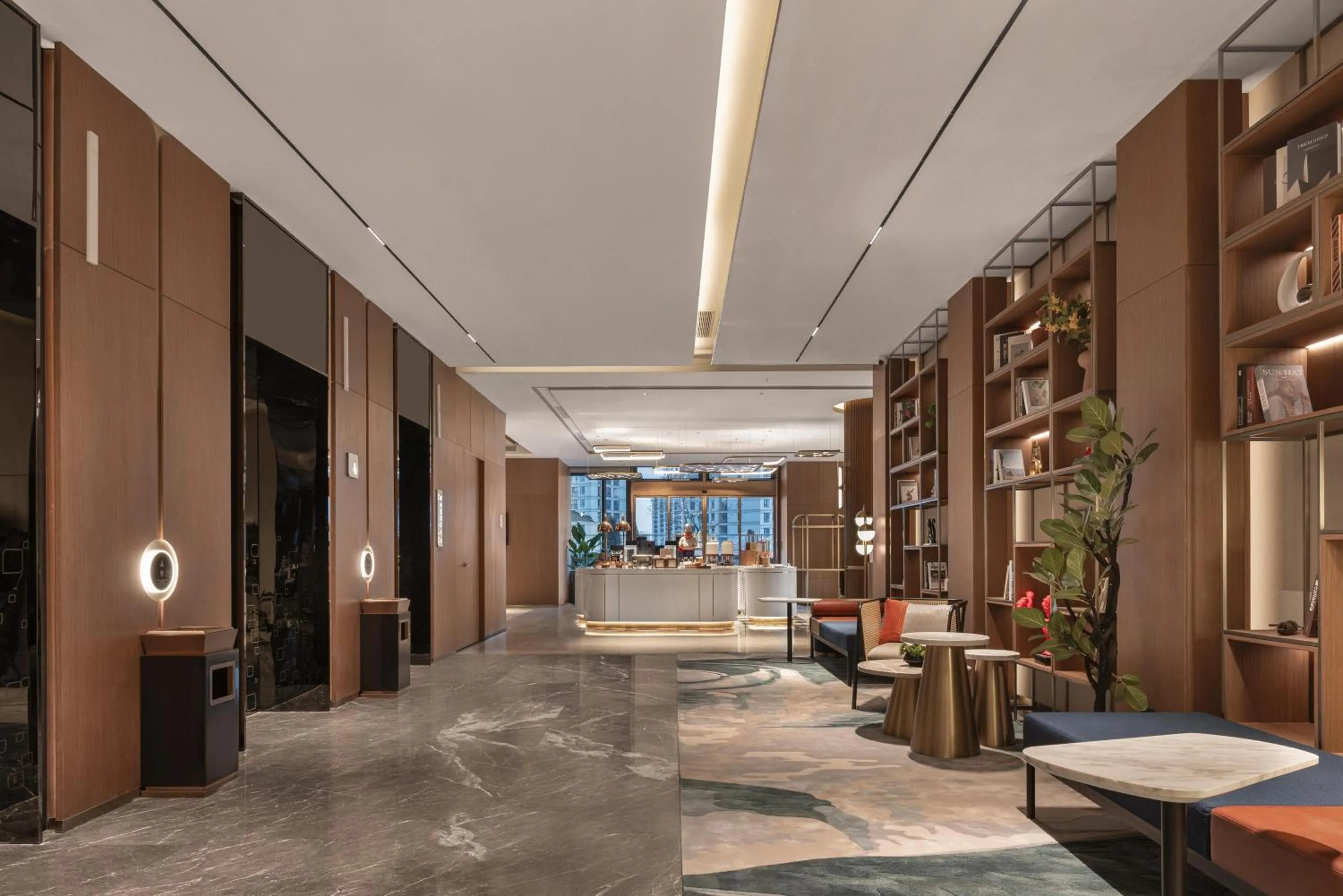Lobby or reception in Hilton Garden Inn Hangzhou Grand Canal