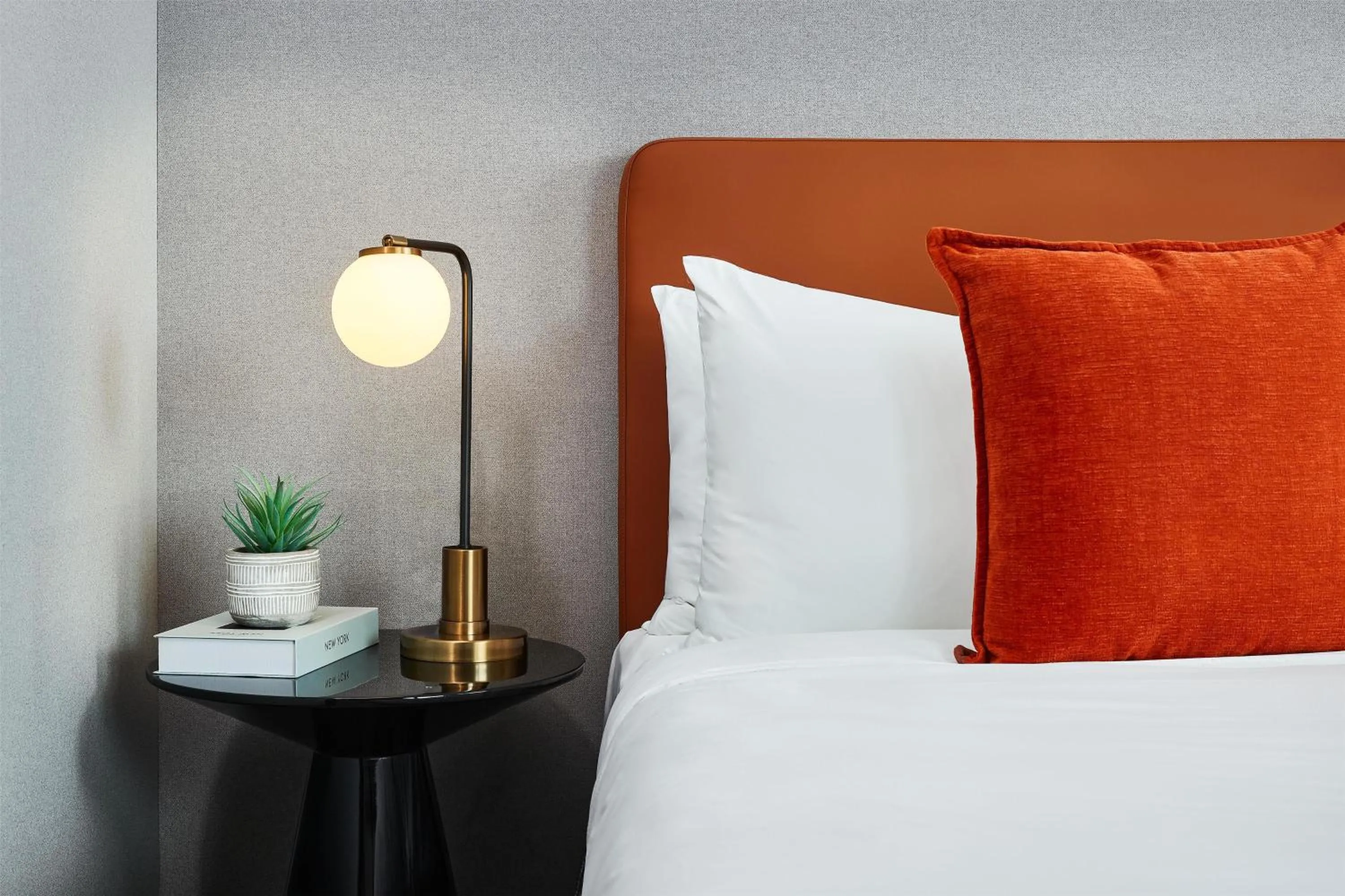 Bed in The George Manhattan, Tapestry Collection By Hilton