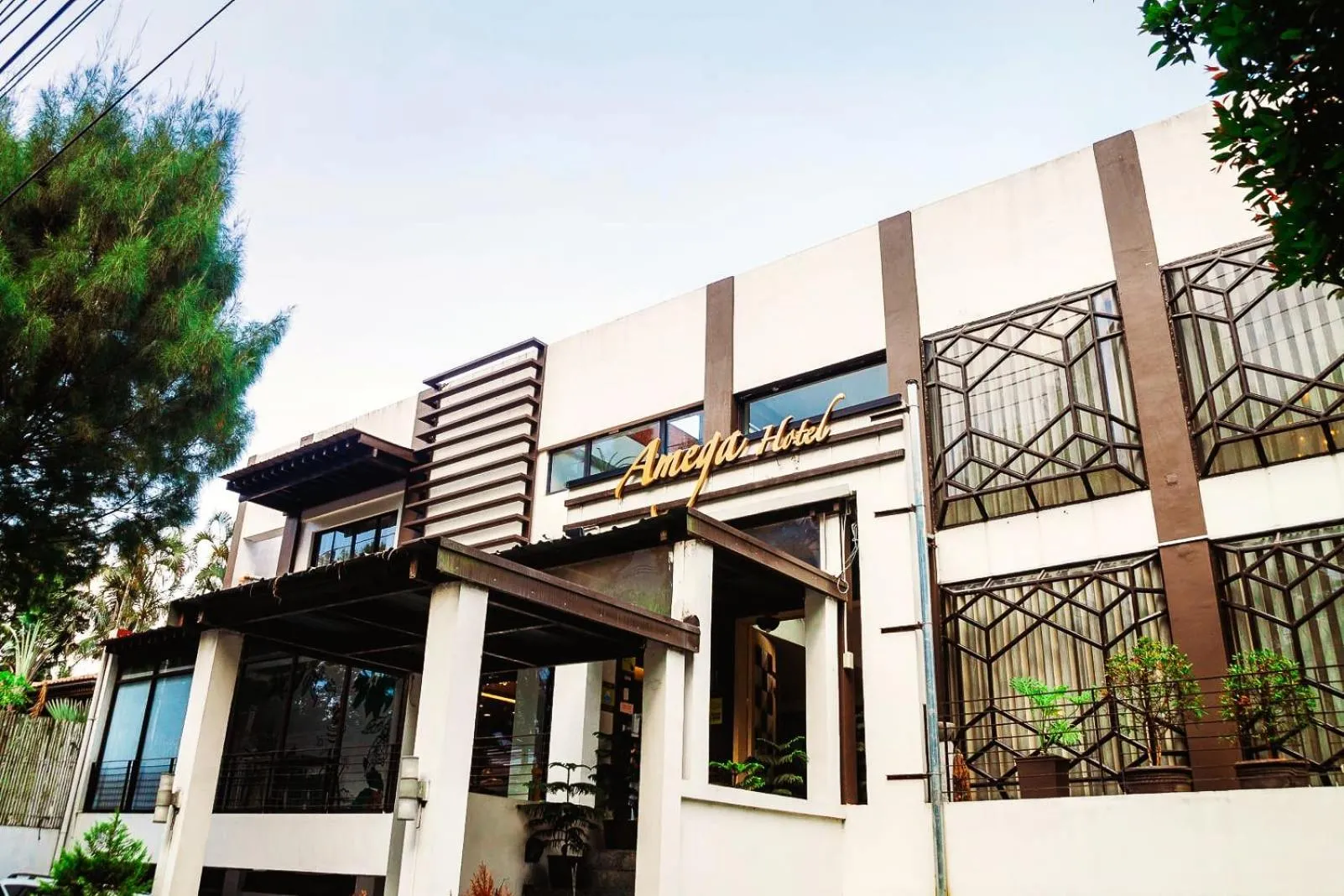 Property building in Amega Hotel