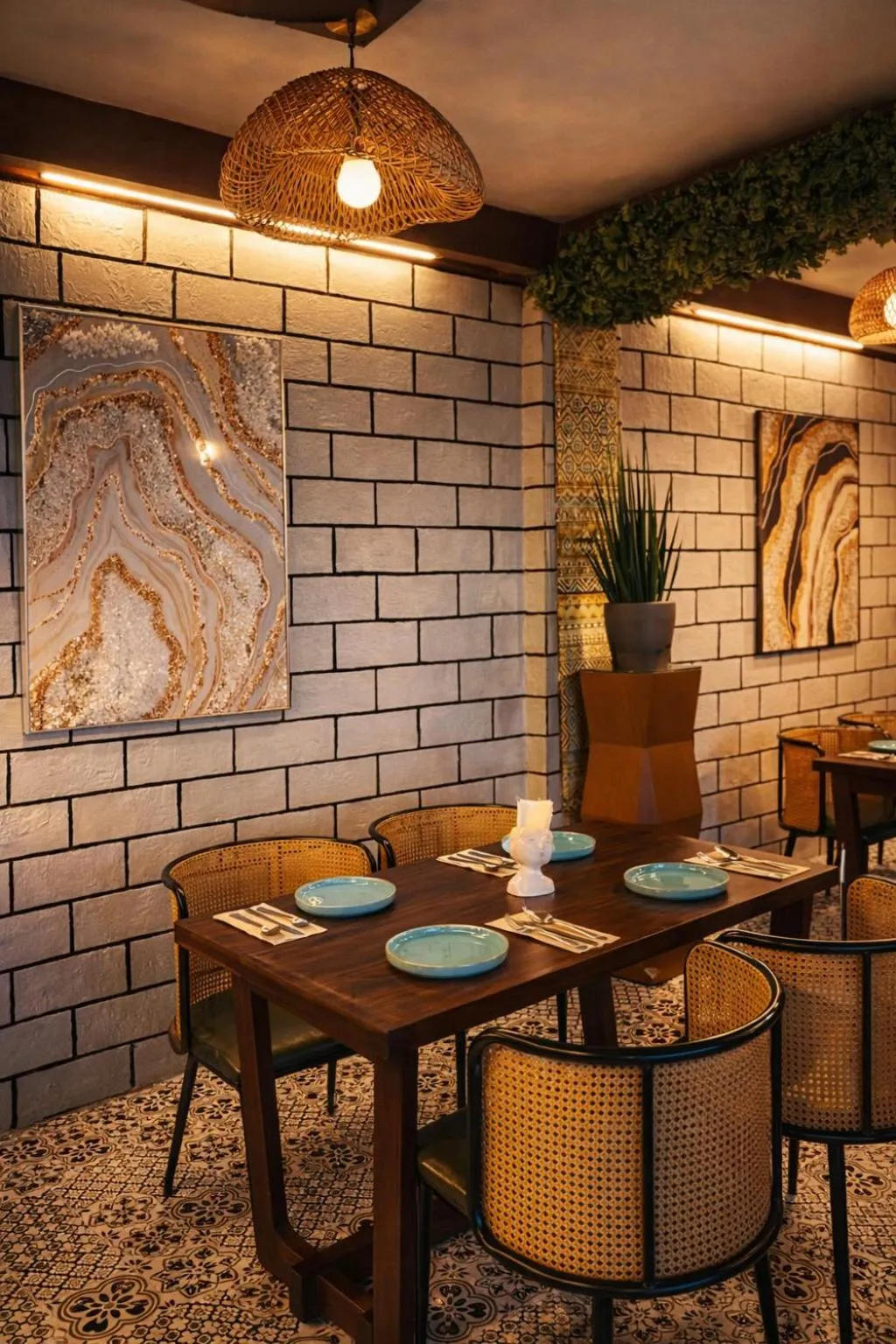 Restaurant/places to eat in Amega Hotel