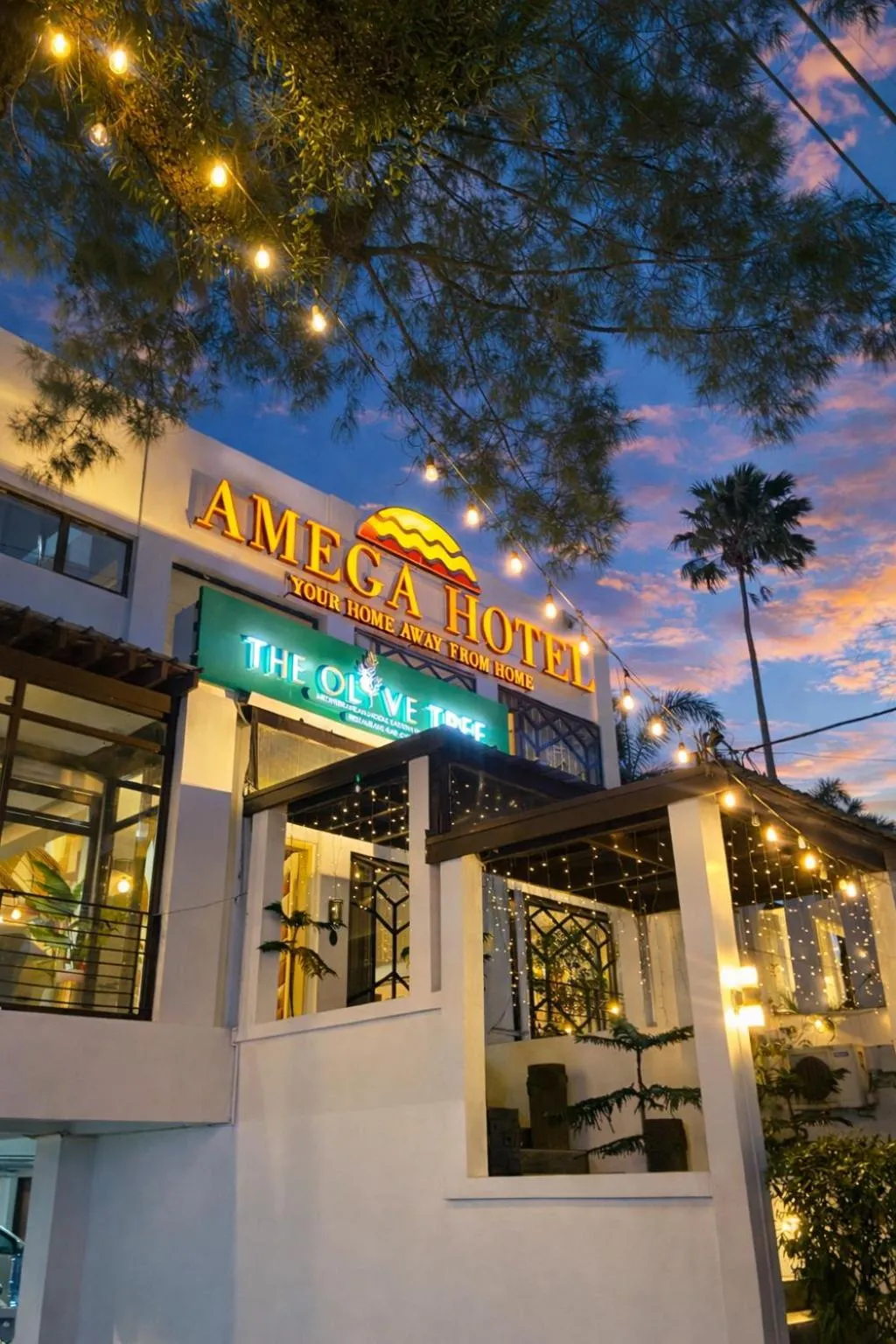 Property building in Amega Hotel