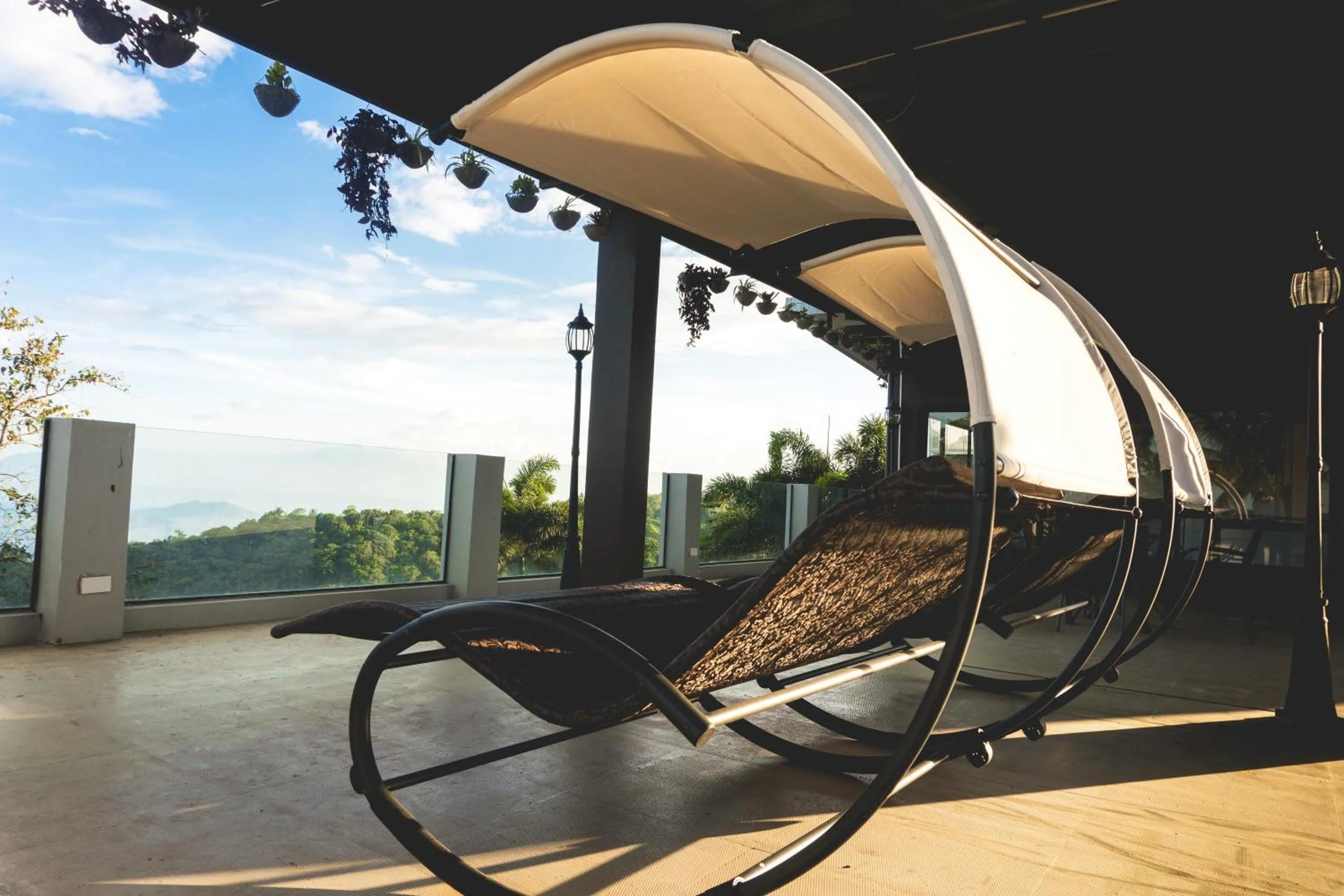 Patio in Amega Hotel