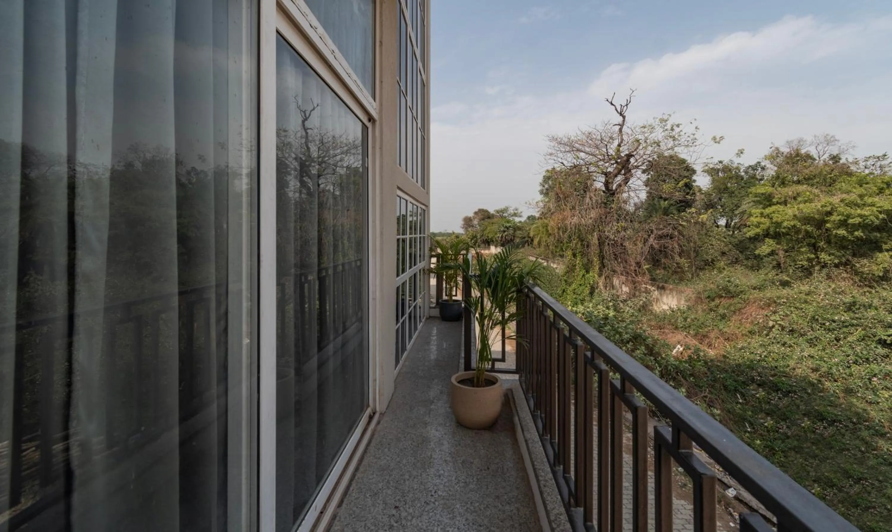 Balcony/Terrace in Treebo Heaven Grand Ayodhya