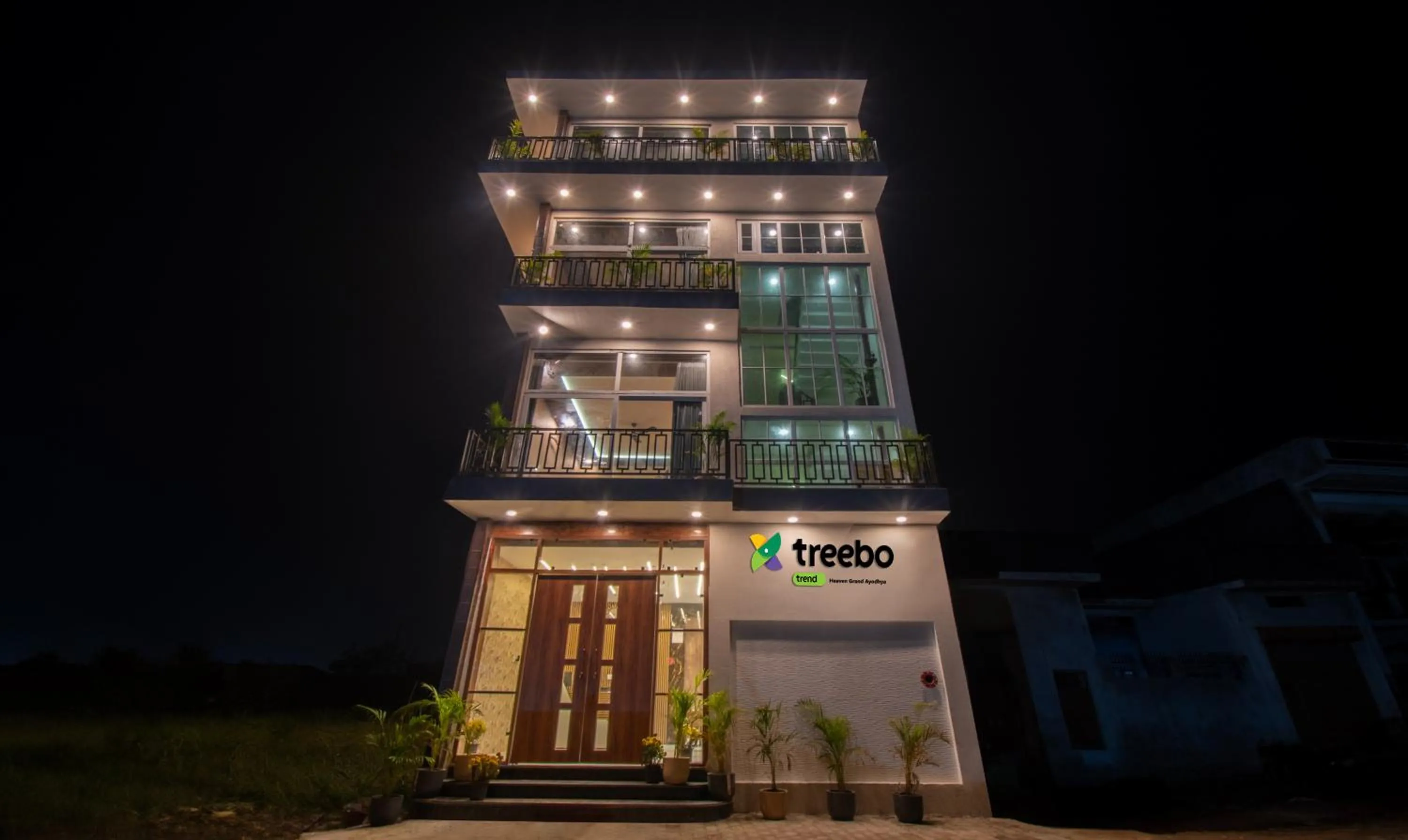 Property building in Treebo Heaven Grand Ayodhya
