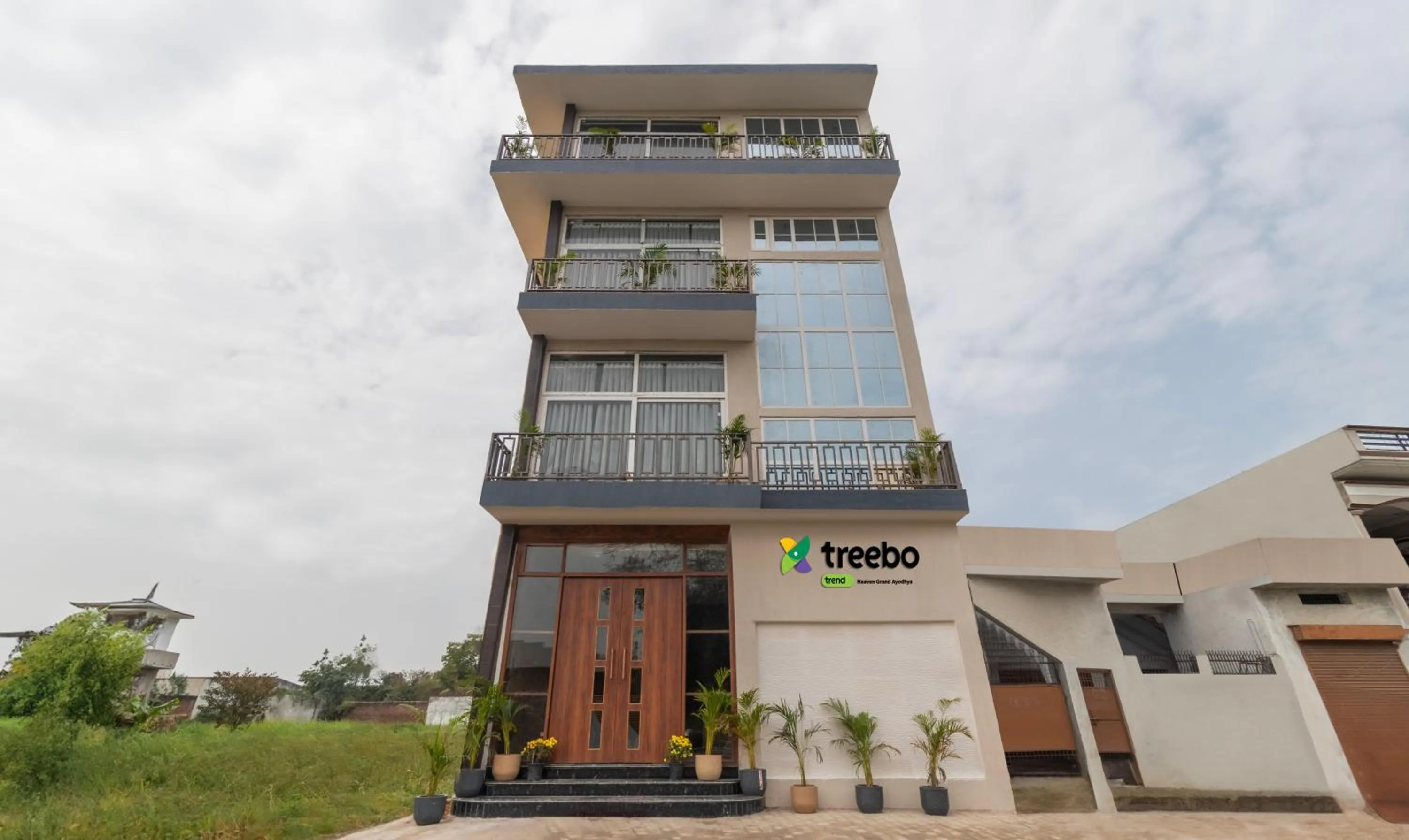 Property building in Treebo Heaven Grand Ayodhya