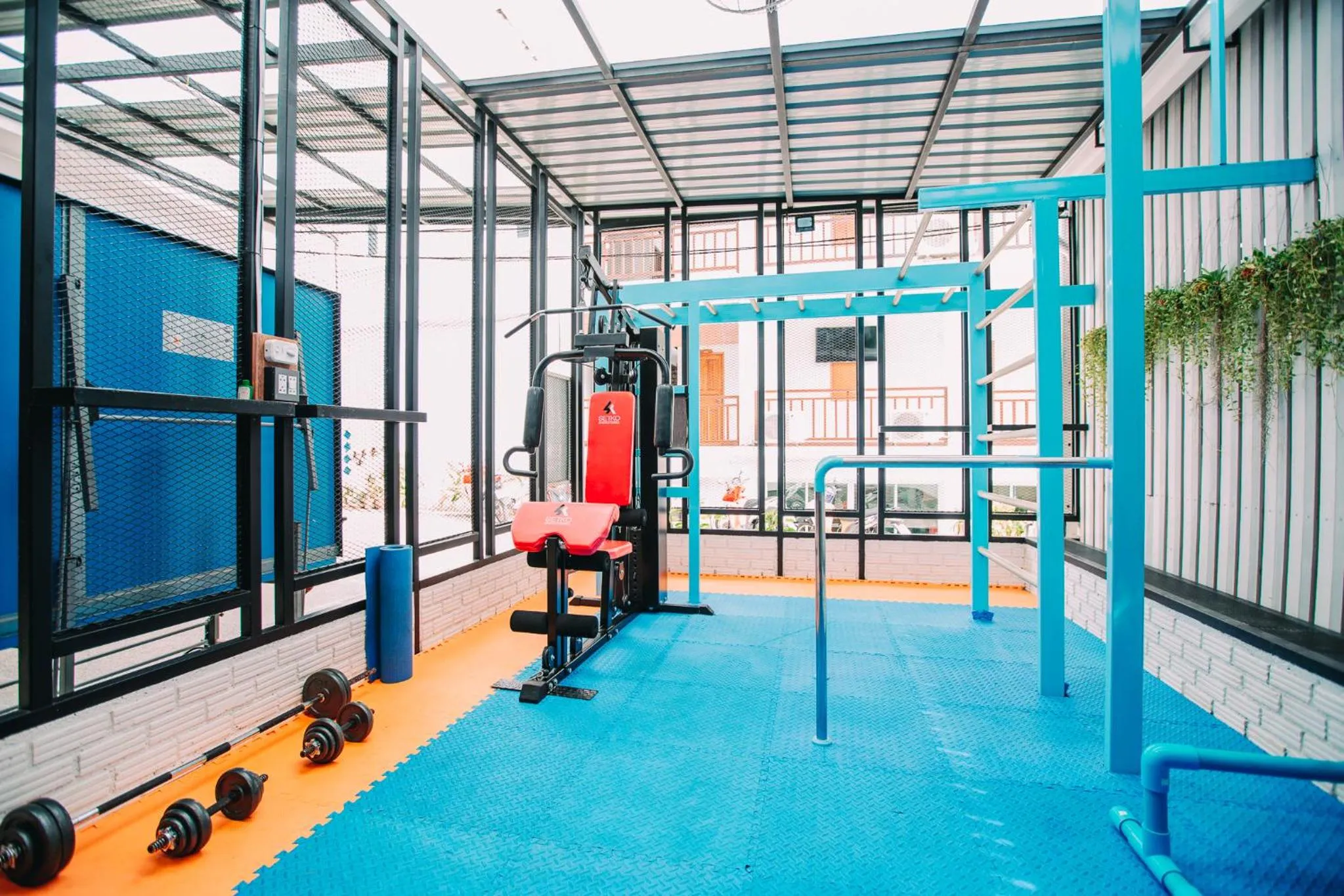 Fitness centre/facilities in Good Dream Hotel (Khun Ying House)
