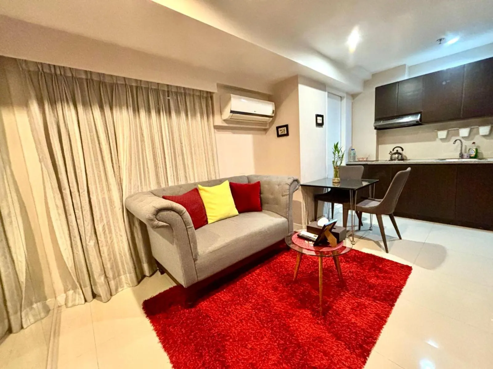 Kitchen or kitchenette in MaxStays - Max Home at Fort Victoria Tower A