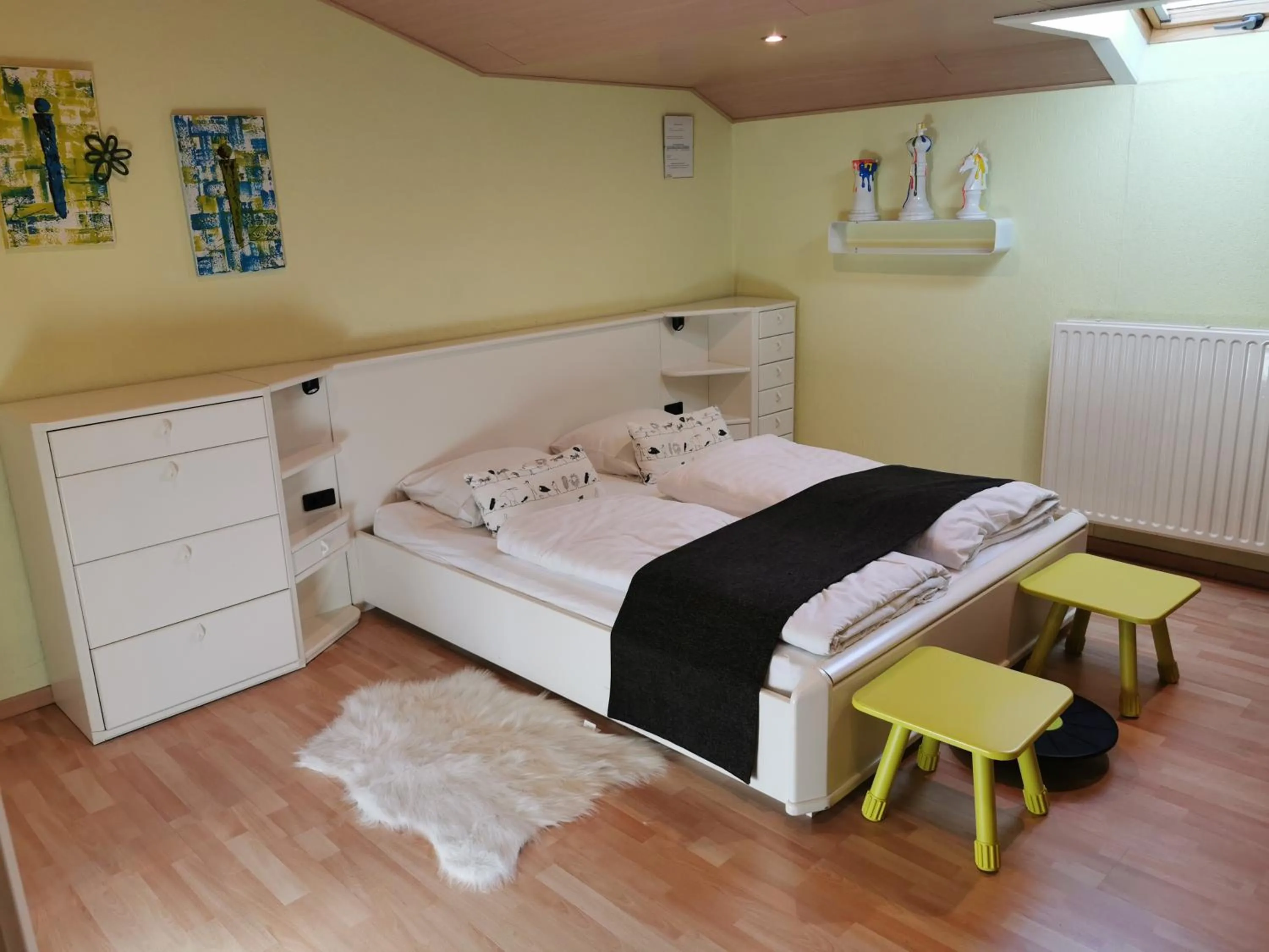 Bed in Hôtel Belair "Ravel Etape"