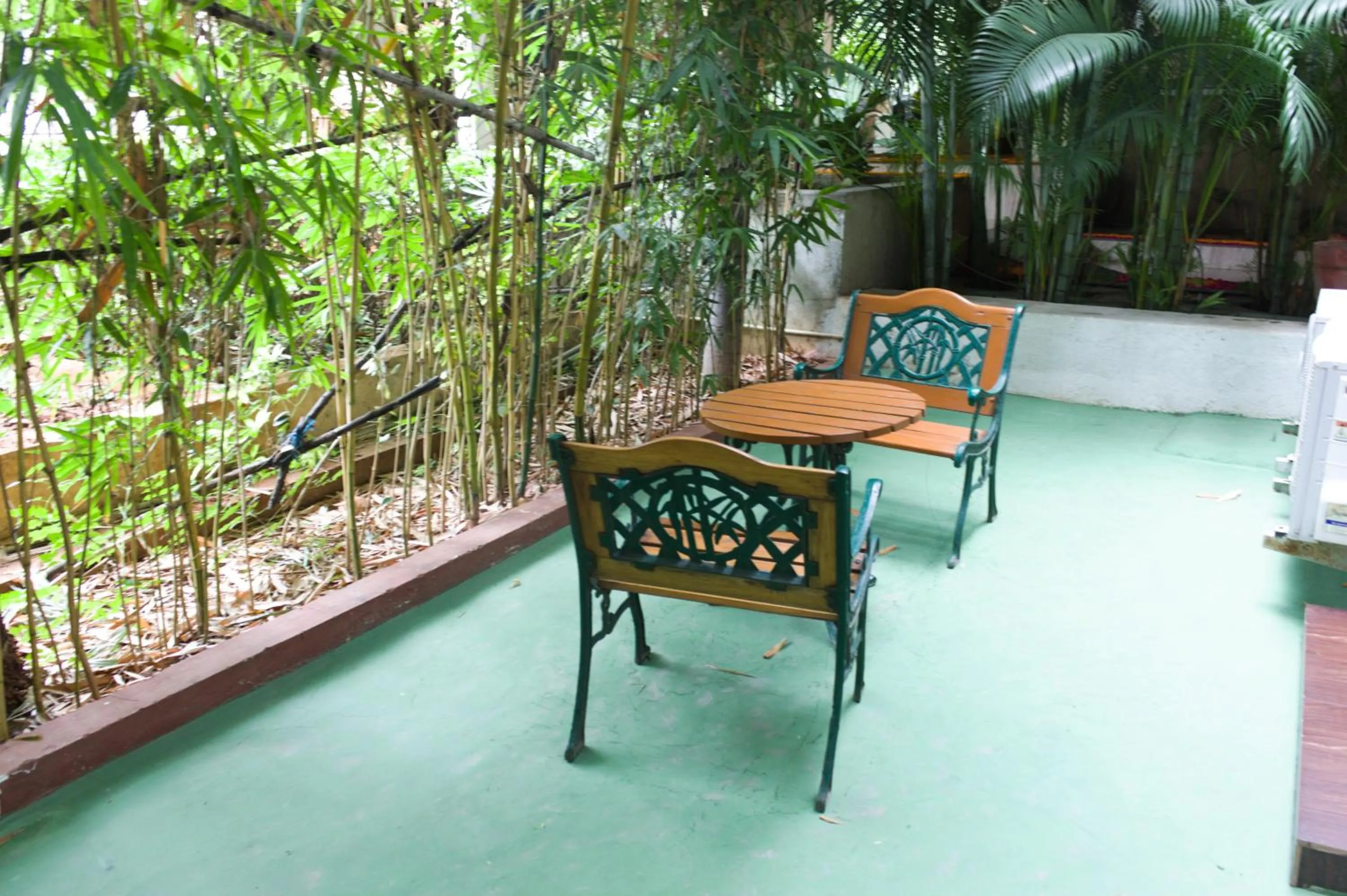 Balcony/Terrace in Mrugavani Resort & Spa