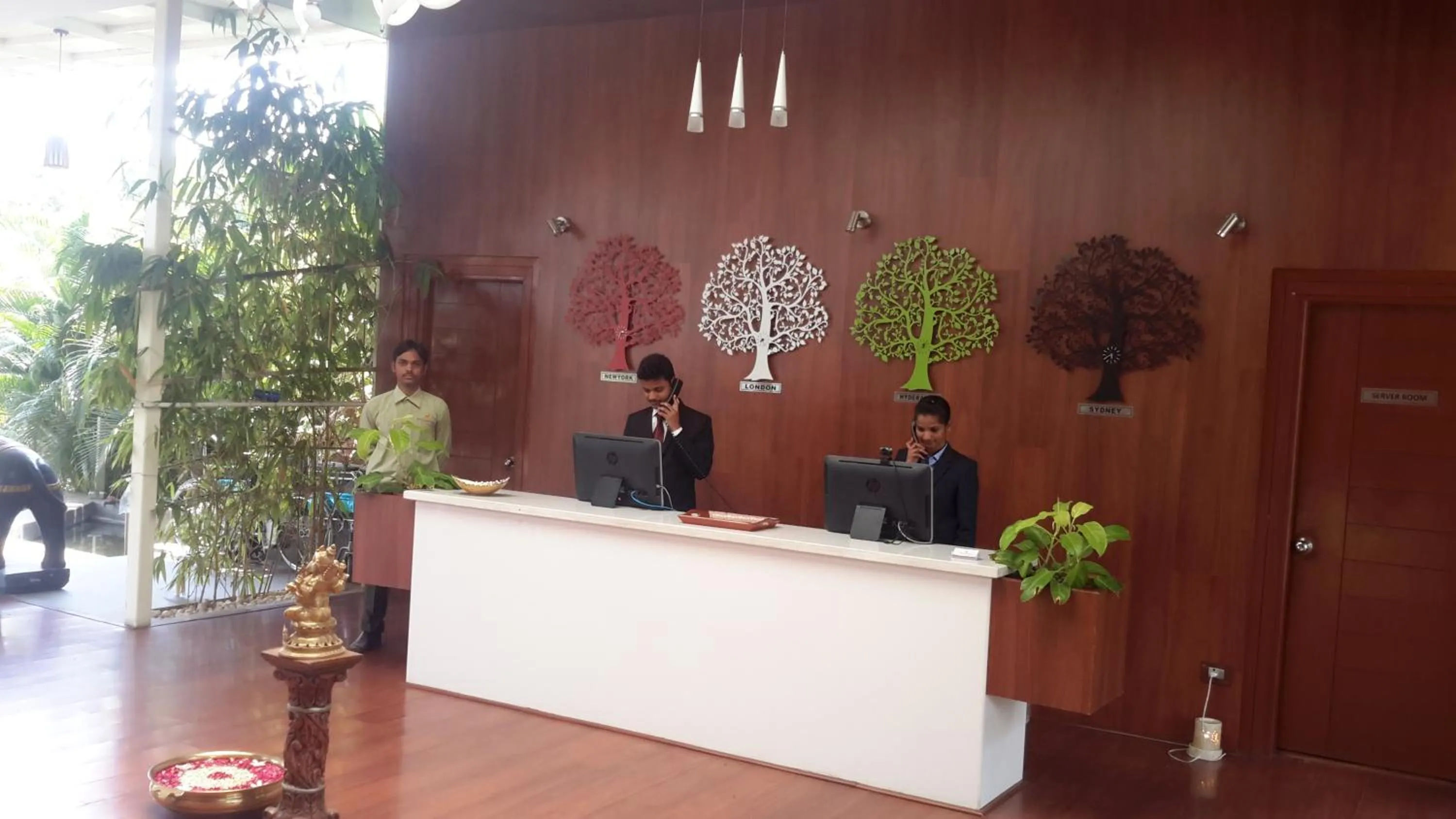 Lobby or reception in Mrugavani Resort & Spa