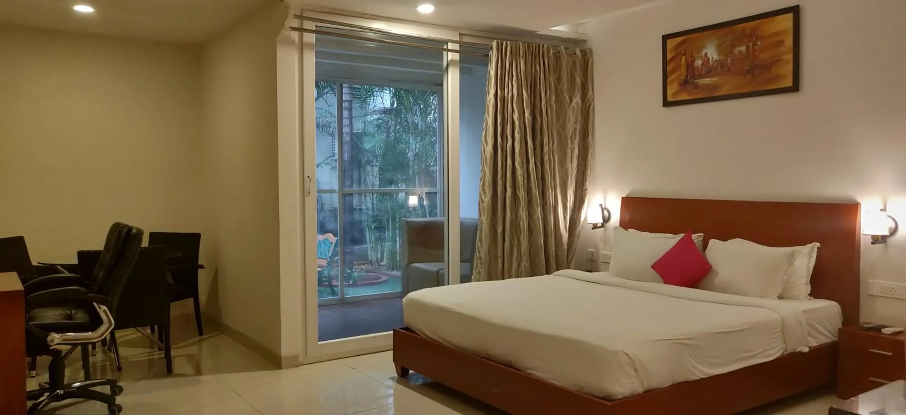 Bedroom, Bed in Mrugavani Resort & Spa