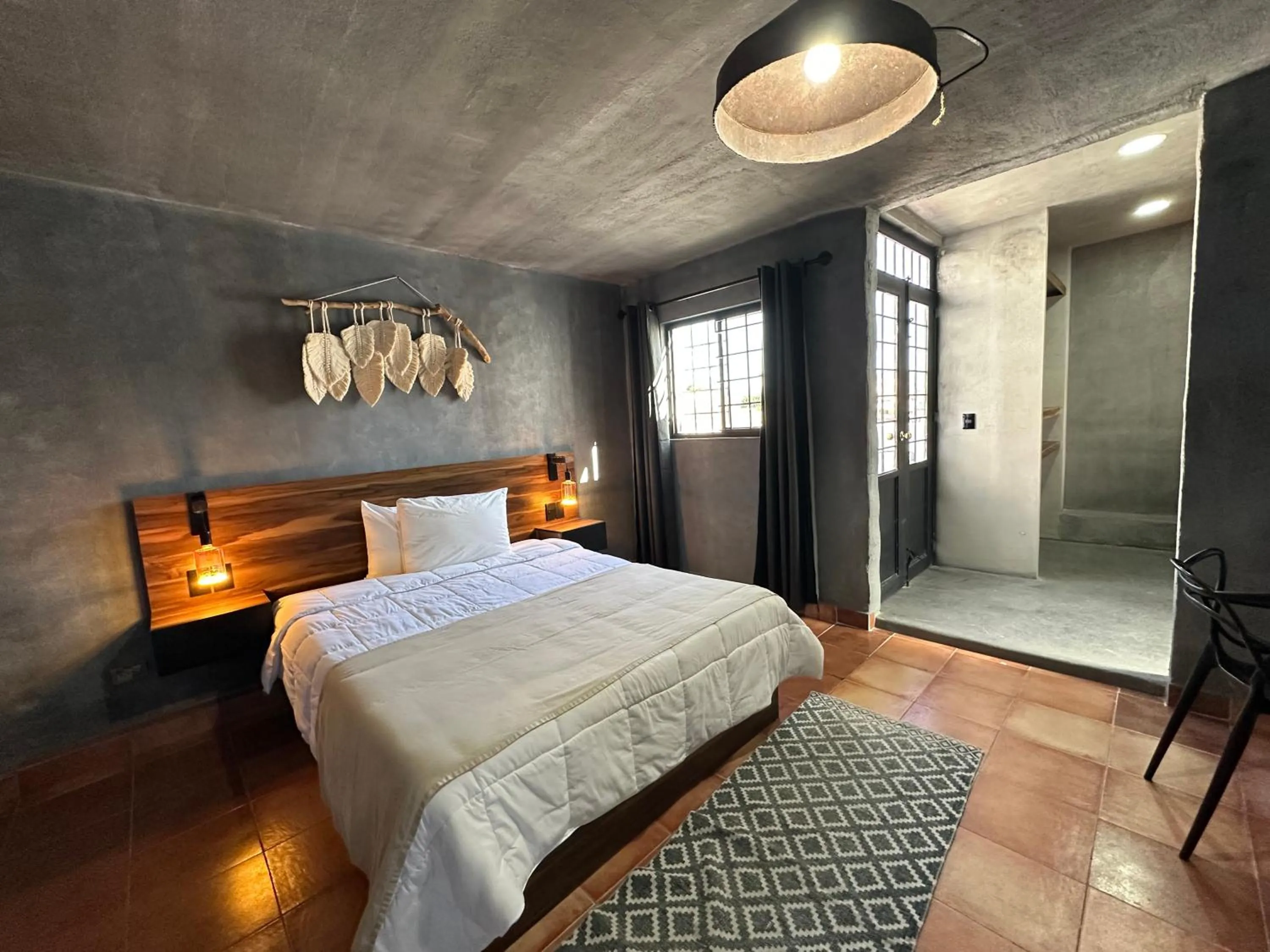 Bed in Hotel Damiana Boutique