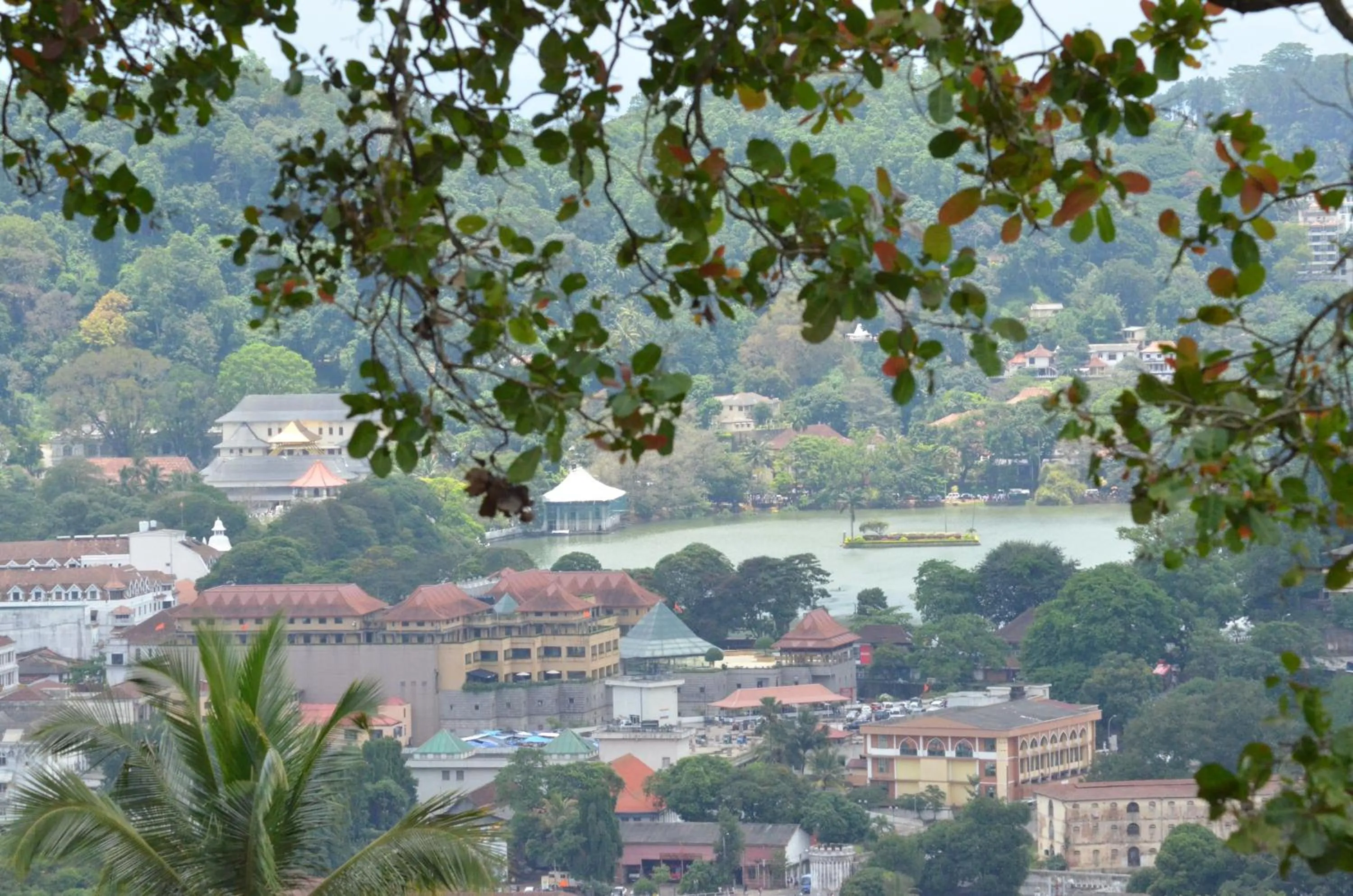 Lake view in The Buena Vista Kandy