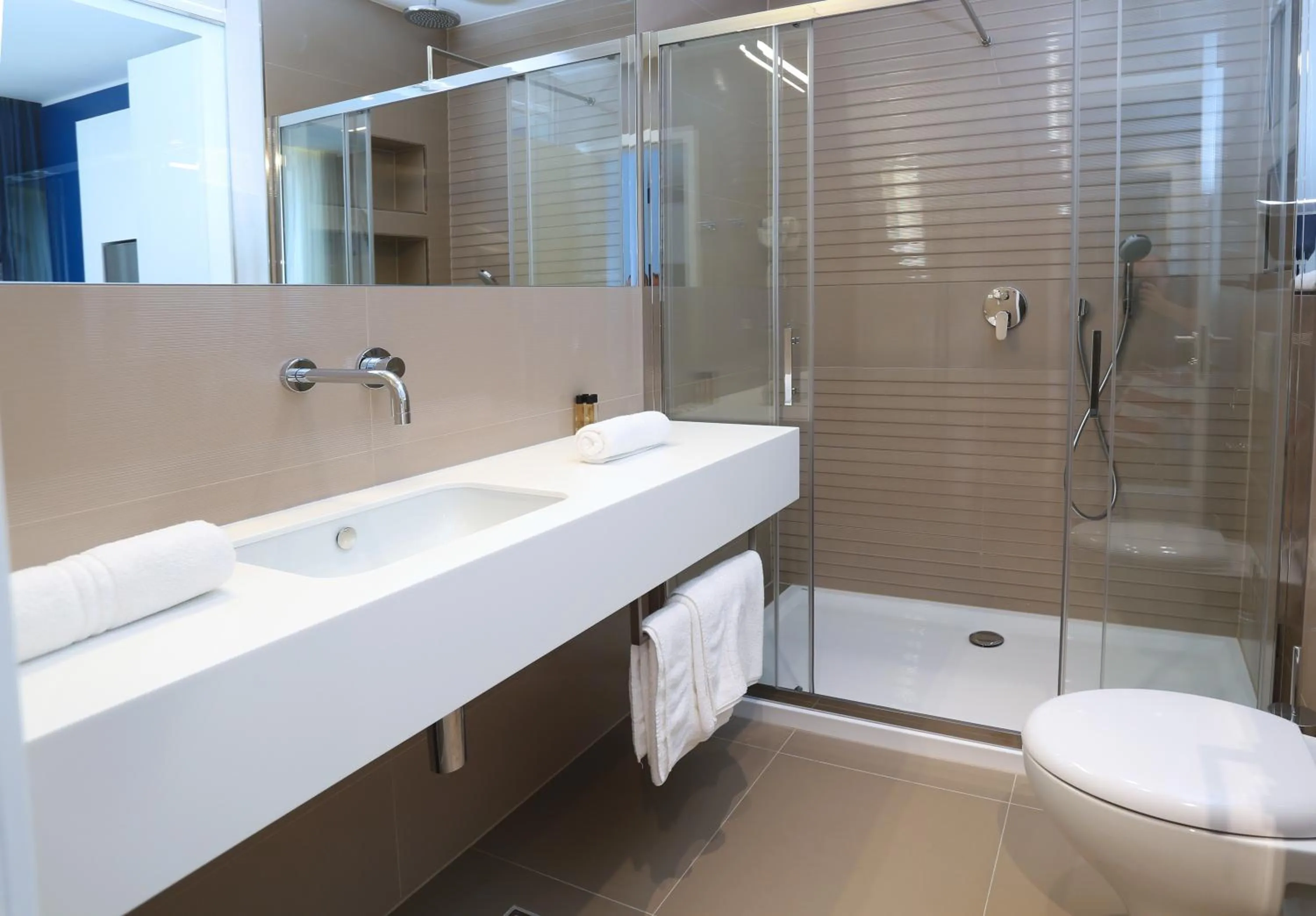 Shower in Guesthouse Villa Scalaria