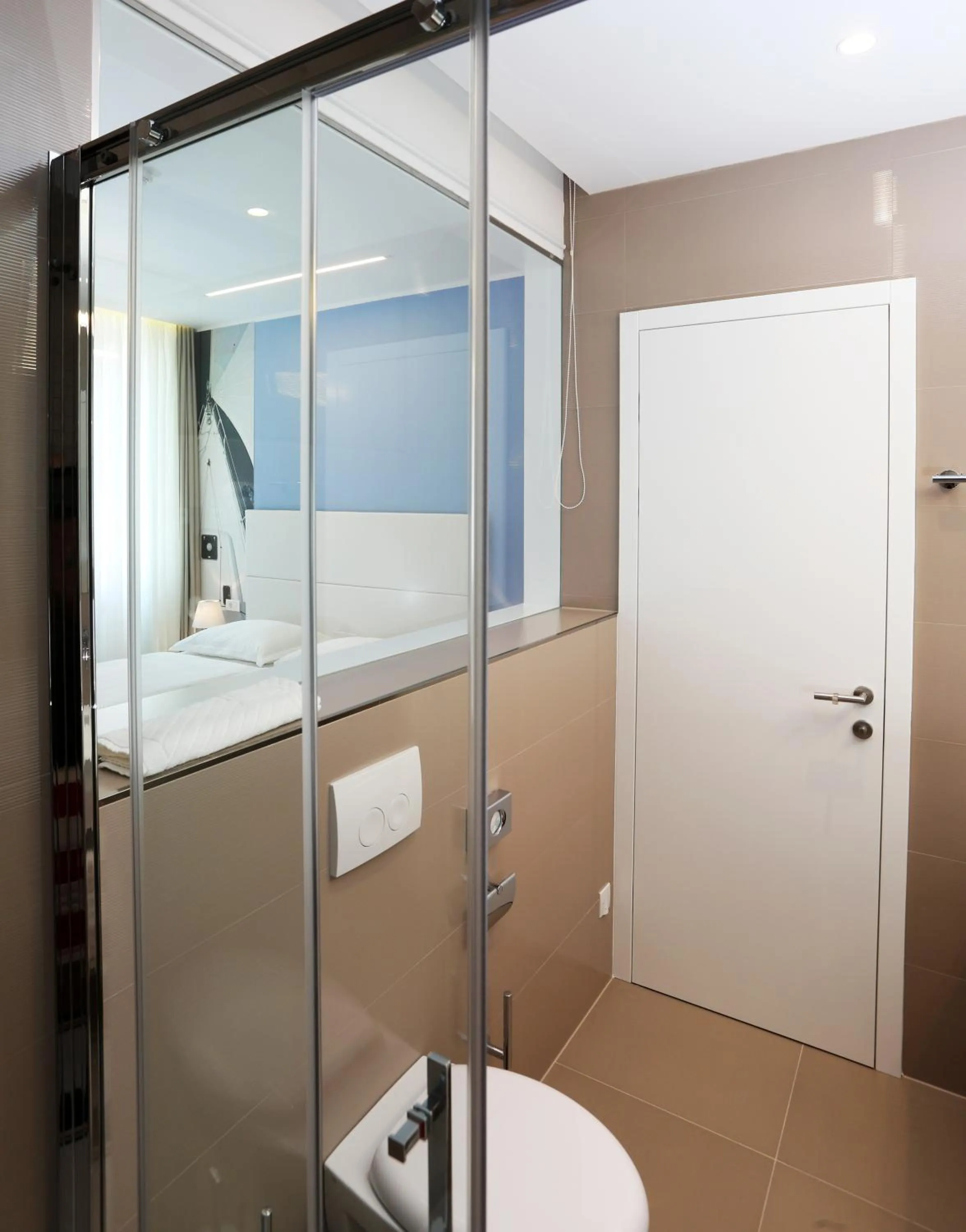 Shower in Guesthouse Villa Scalaria