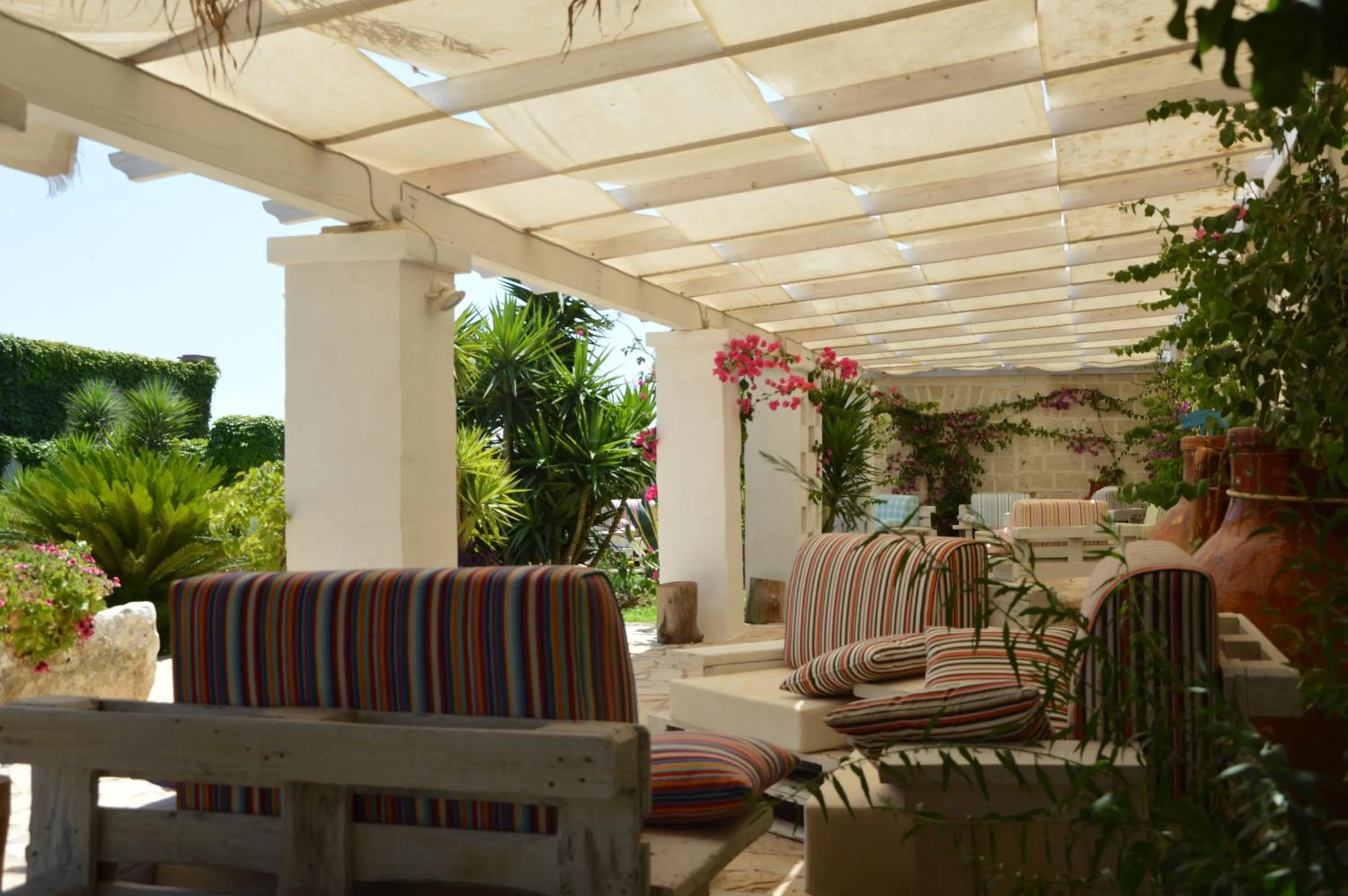 Patio in Agriturismo Tenuta Mazzetta