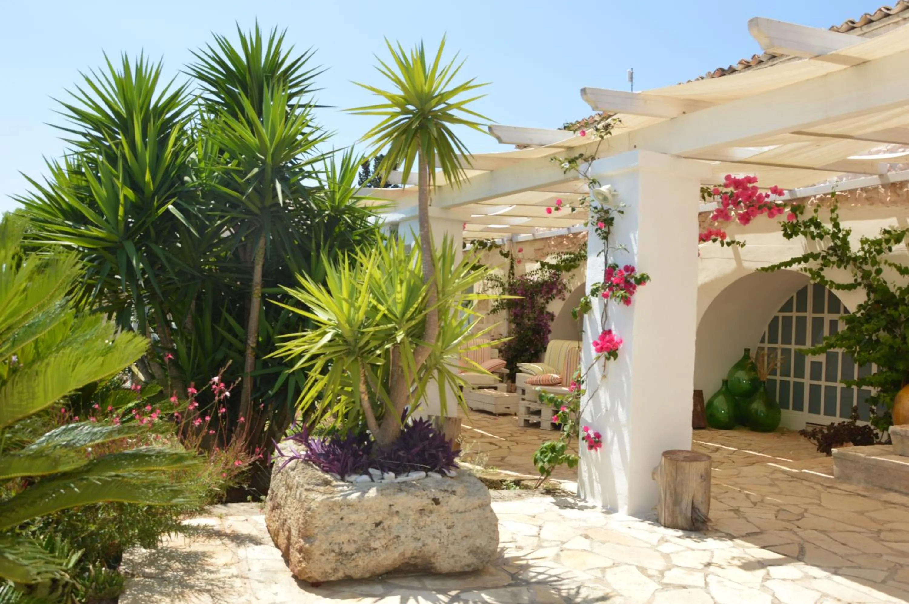 Patio in Agriturismo Tenuta Mazzetta