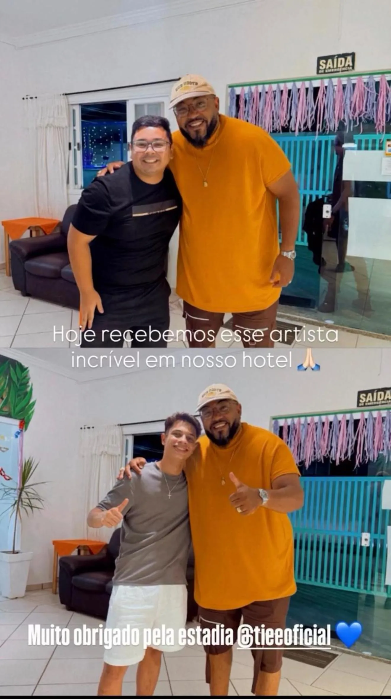 People in Grand Maré Hotel