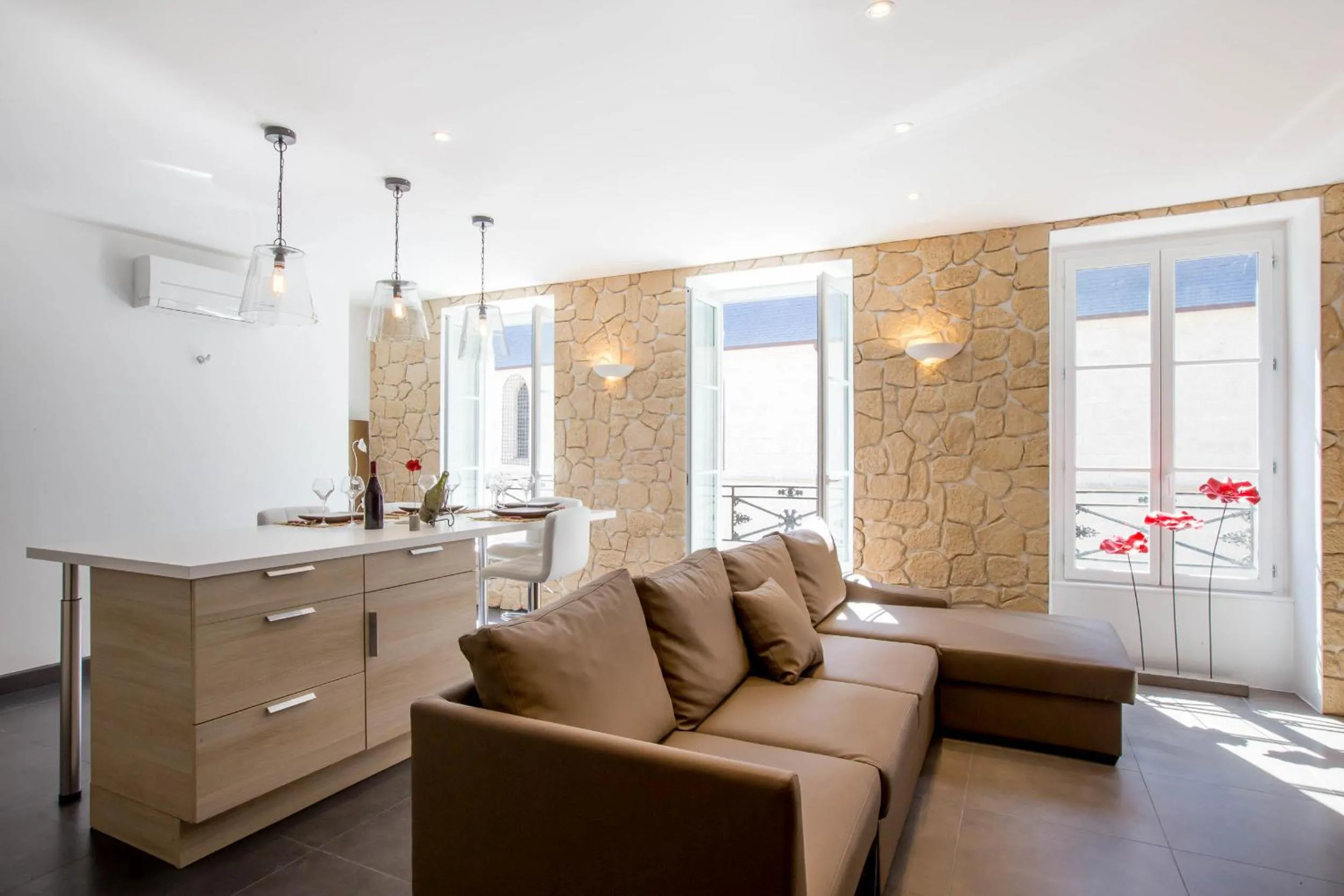 Living room in Le Pavean