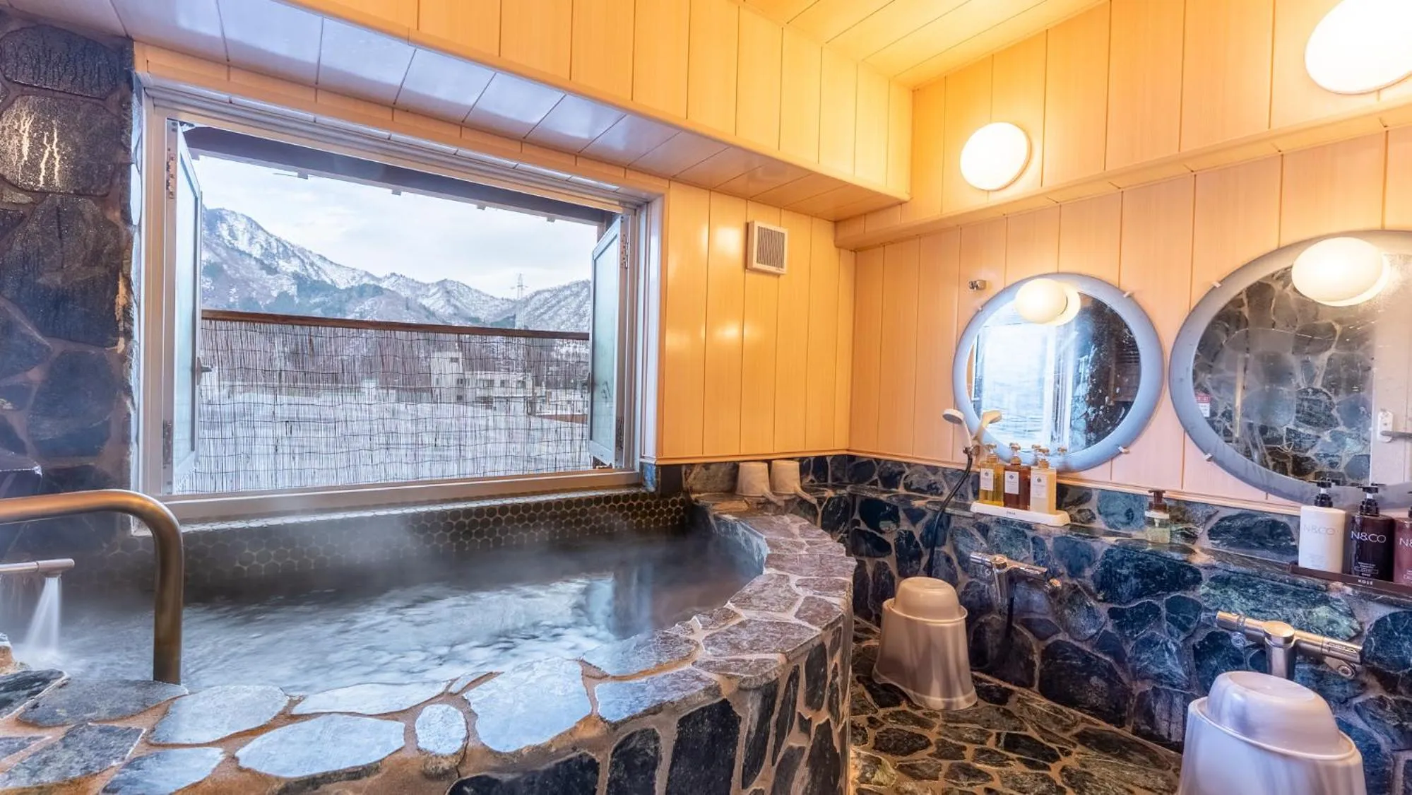 Hot Spring Bath in LiVEMAX Resort Echigo Yuzawa