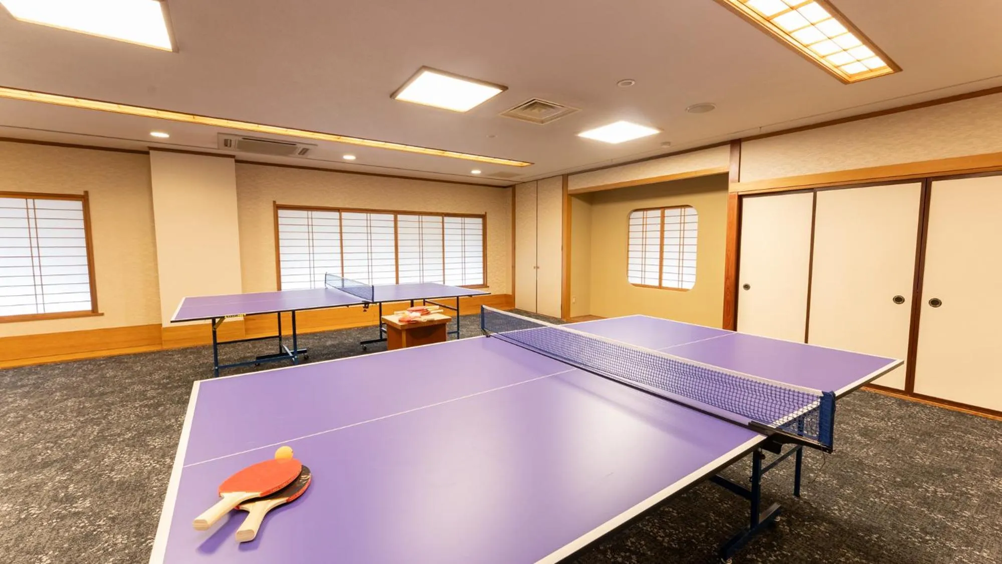 Table tennis in LiVEMAX Resort Echigo Yuzawa