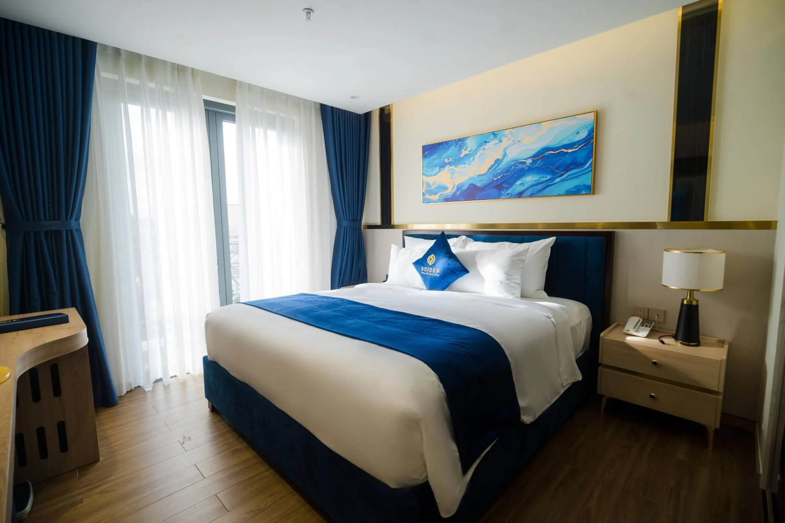 Bedroom, Bed in Sandals Mimosa