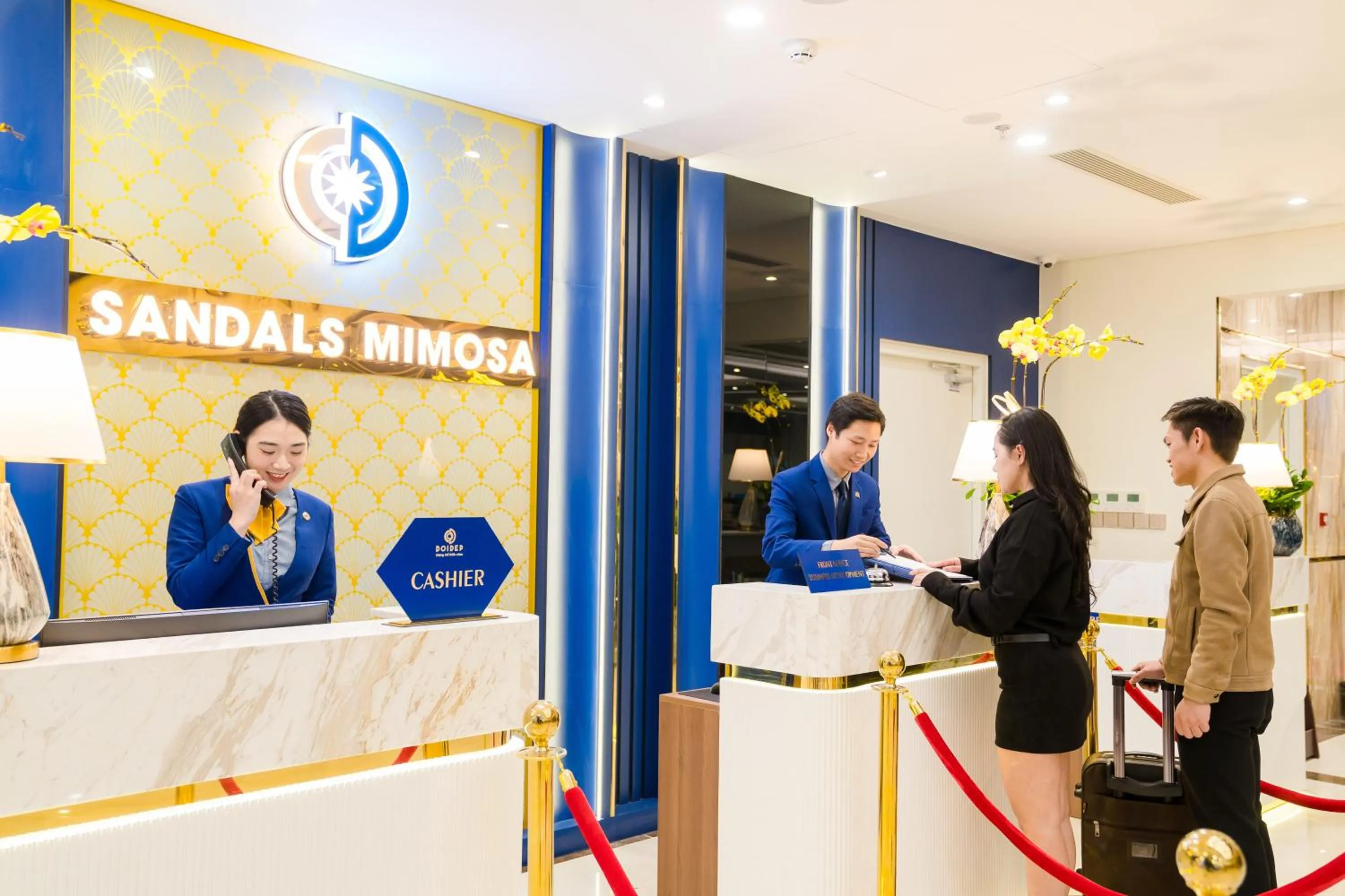 Lobby or reception in Sandals Mimosa