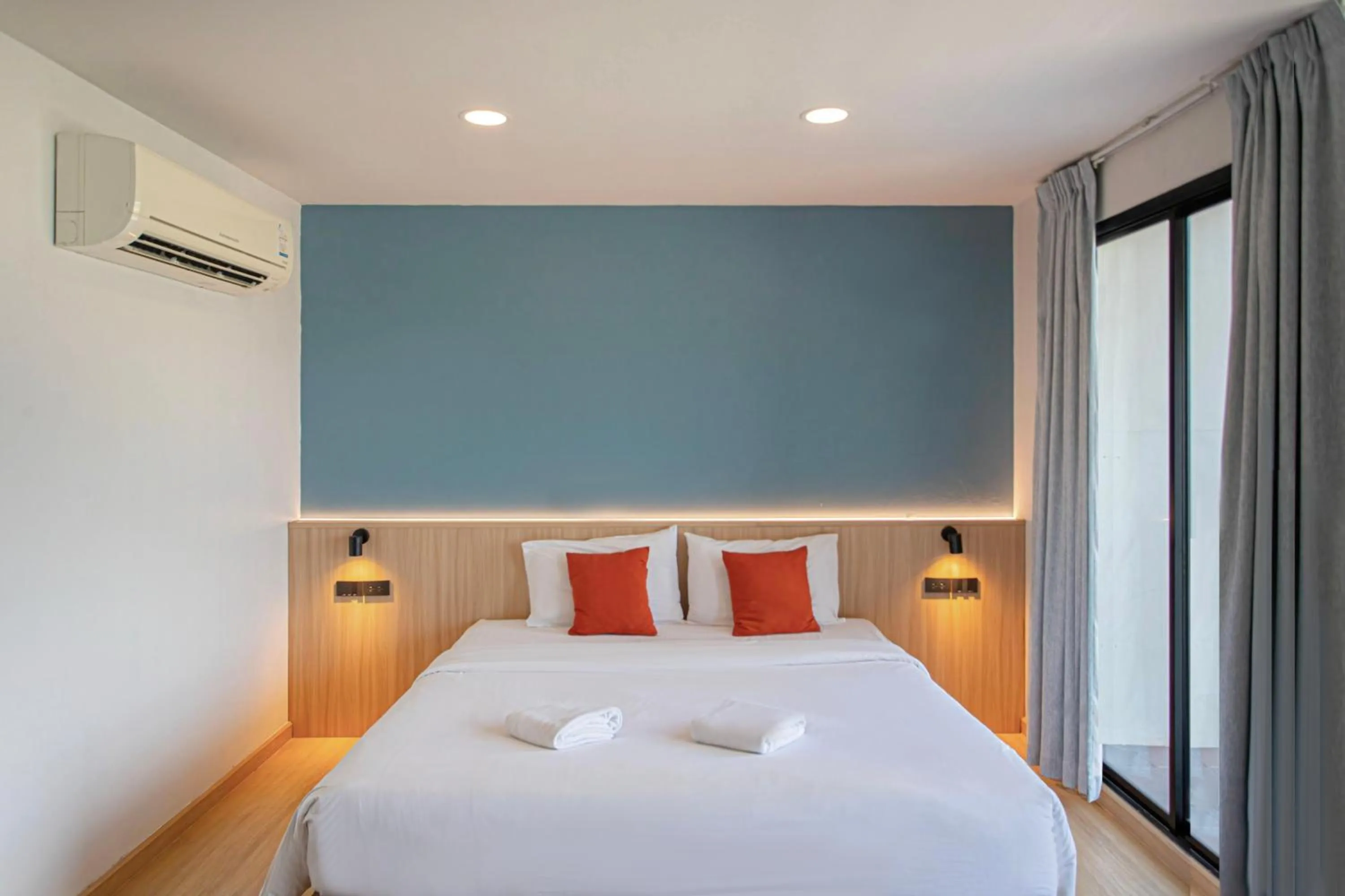 Bed in Suntria Hotel Pattaya