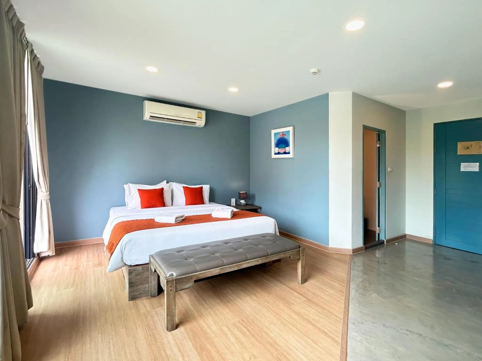 Bed in Suntria Hotel Pattaya