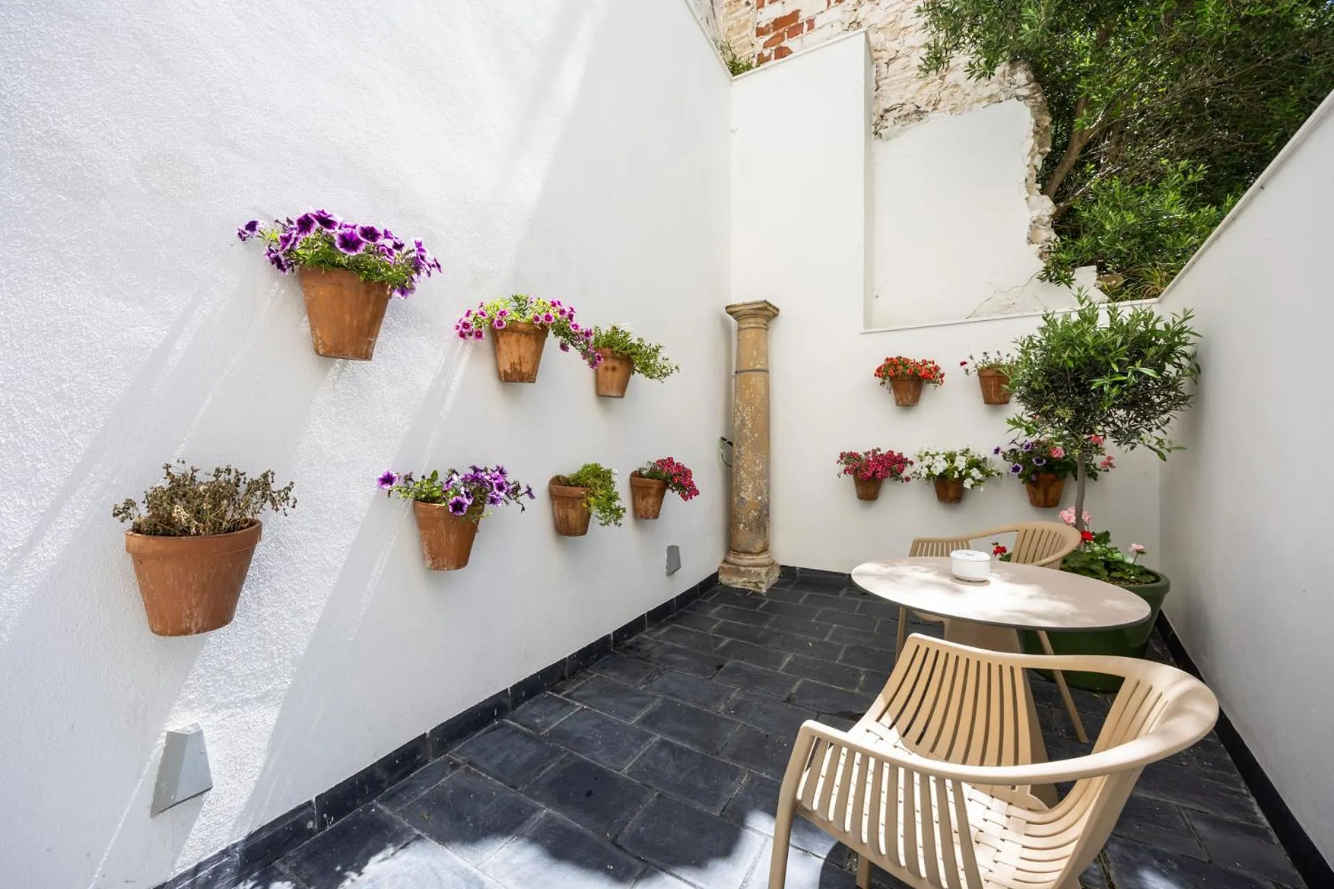 Patio in Aristoy - by Grupo Tribu