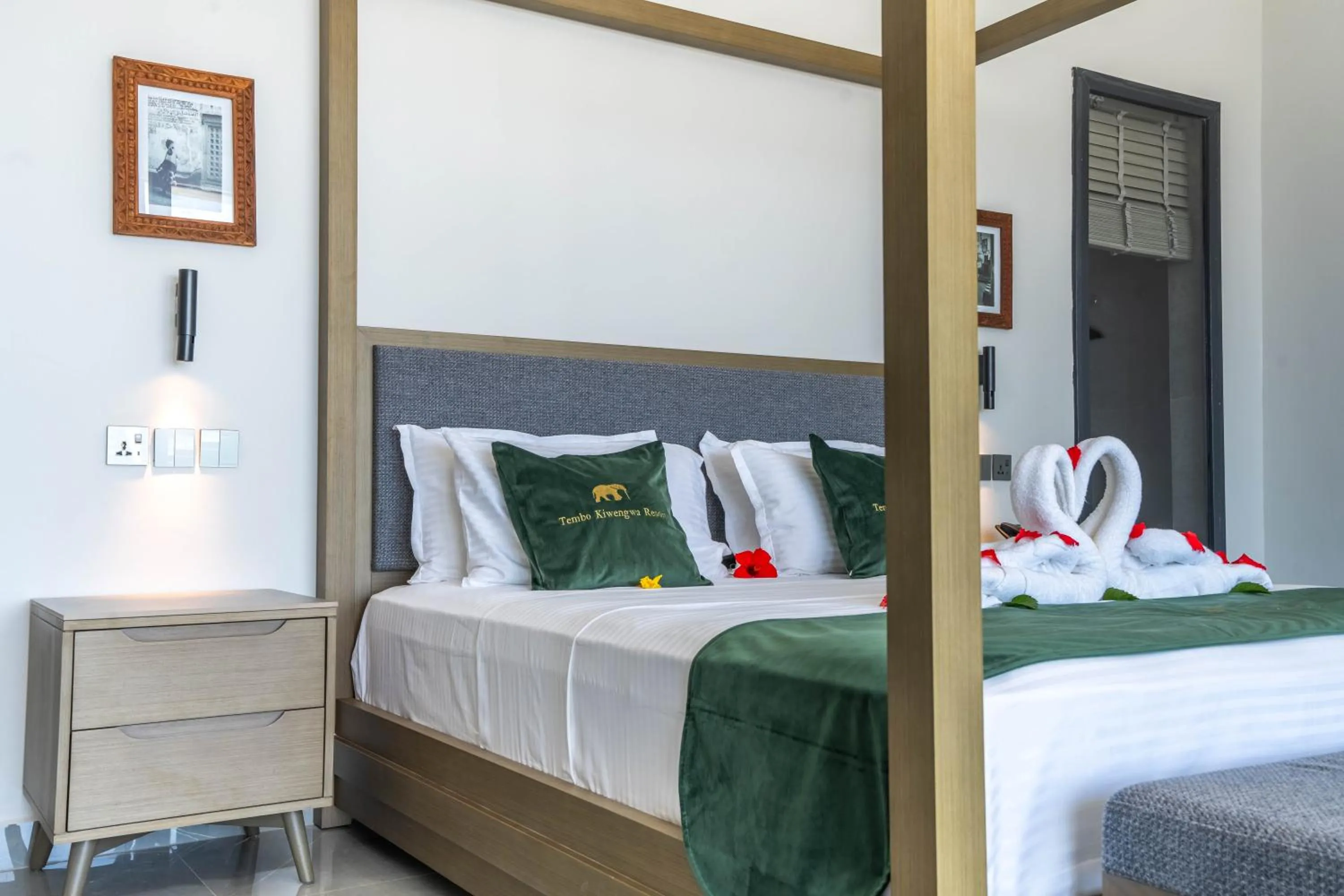 Bed in Tembo Kiwengwa Resort