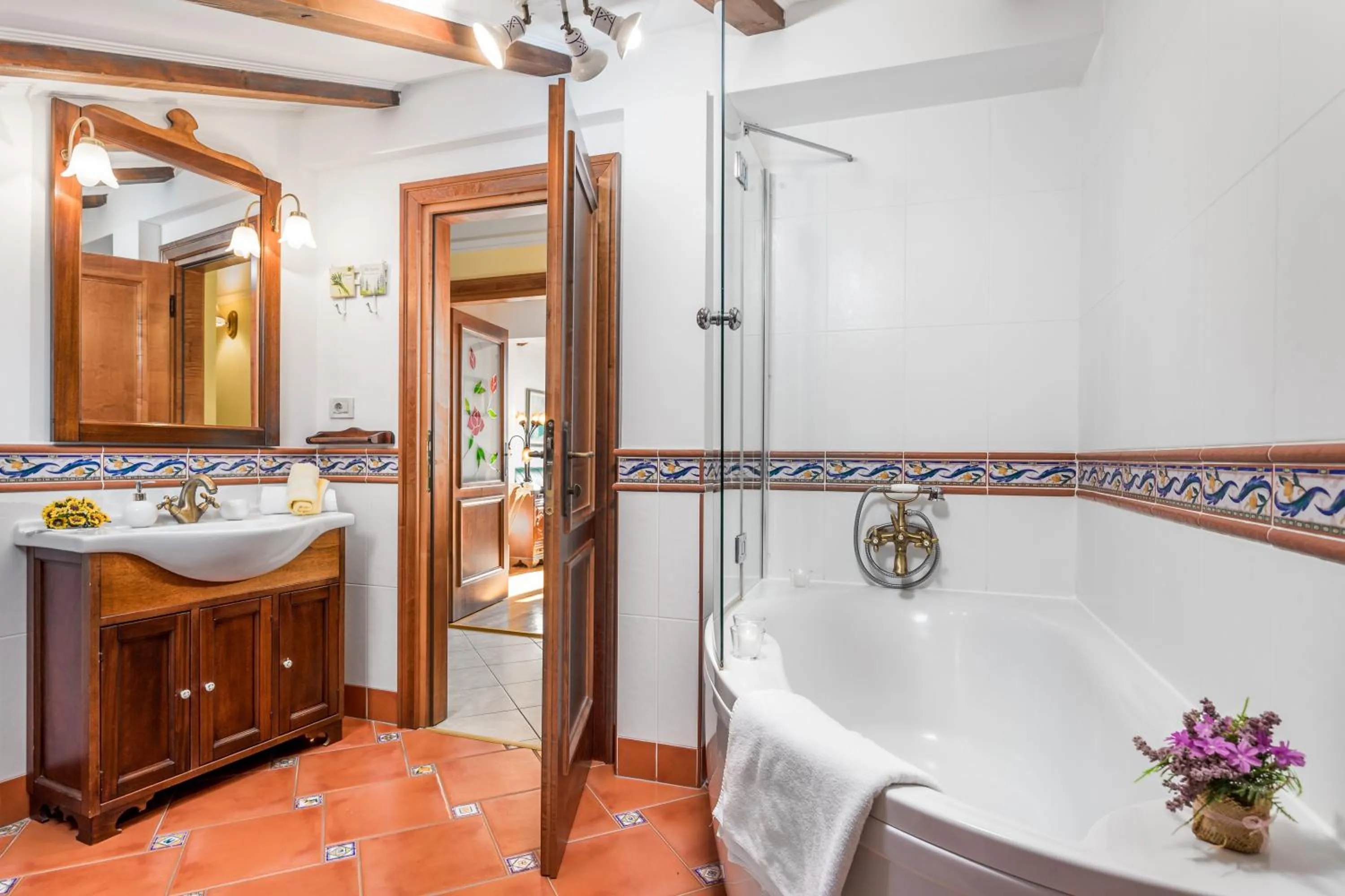 Shower in Apartment Patricia Rijeka