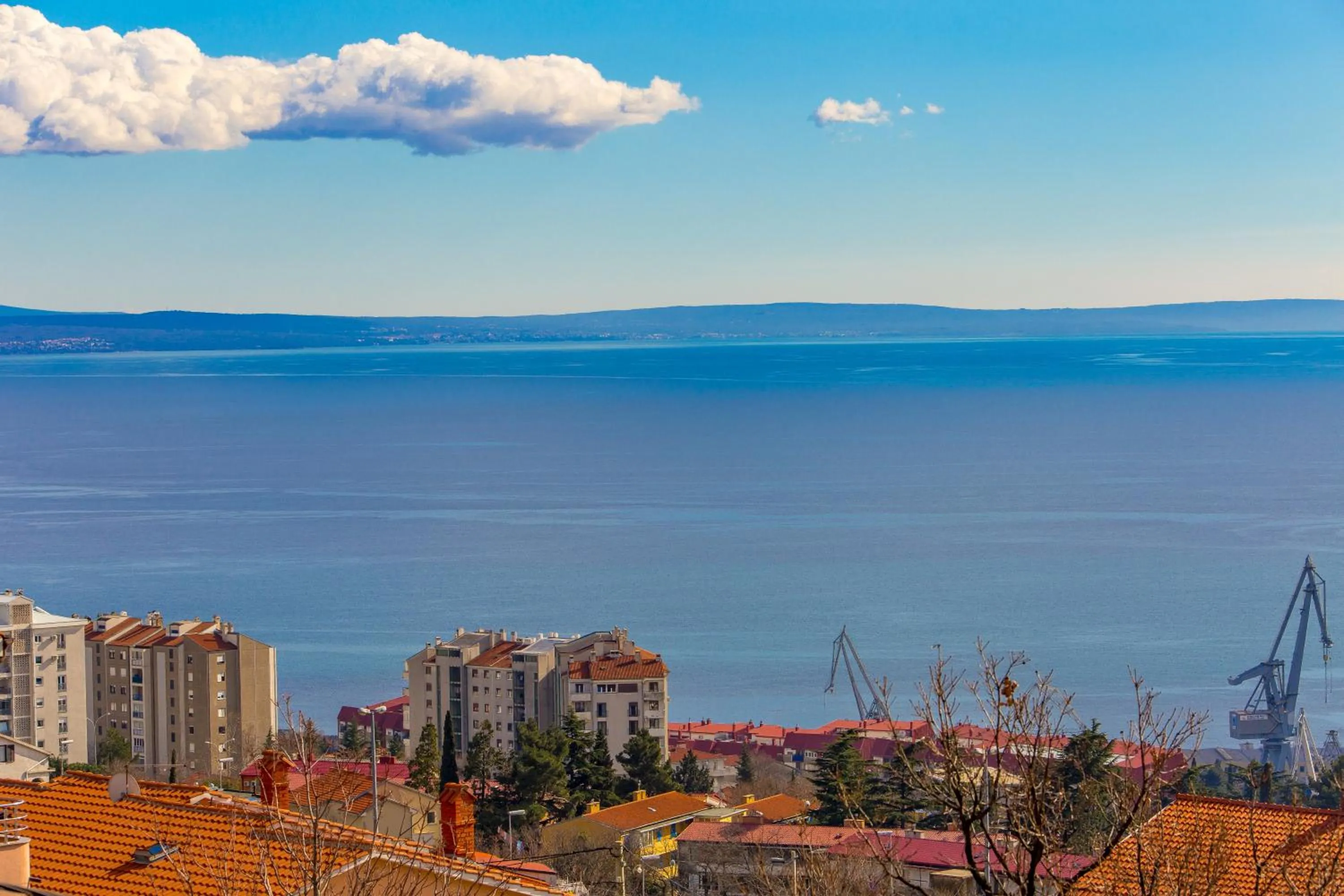 Sea view in Apartment Patricia Rijeka