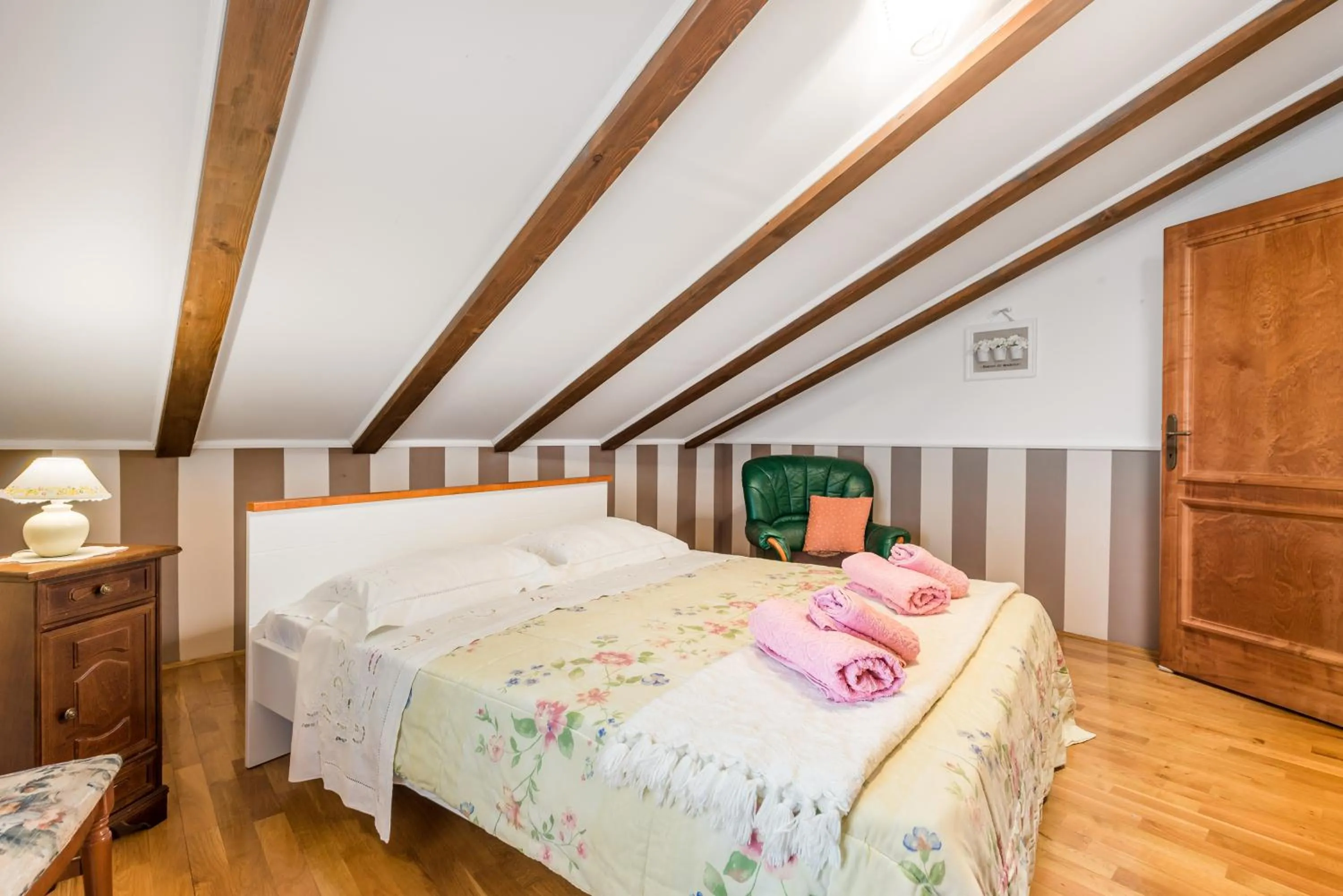 Bed in Apartment Patricia Rijeka