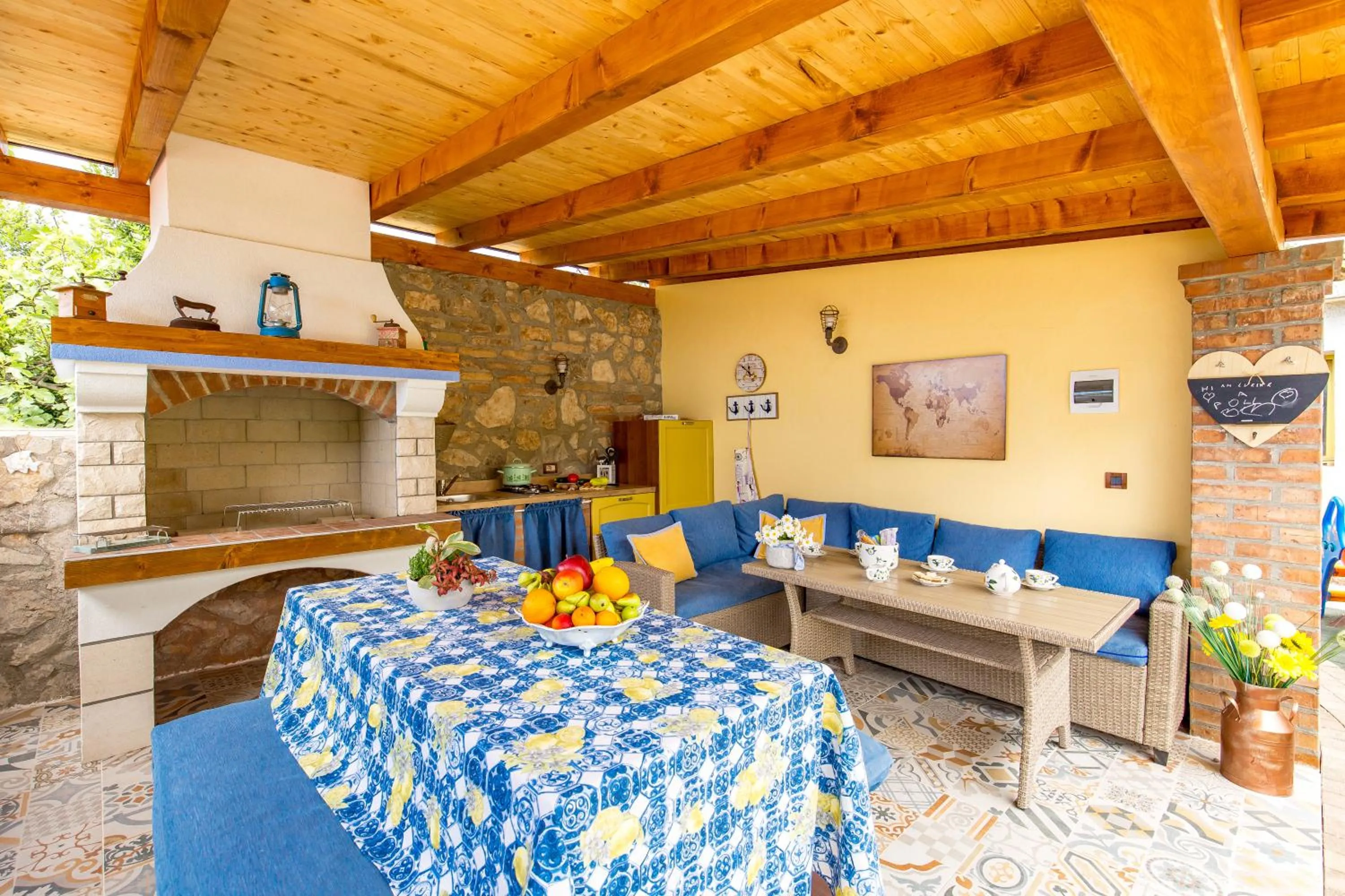 BBQ facilities in Apartment Patricia Rijeka